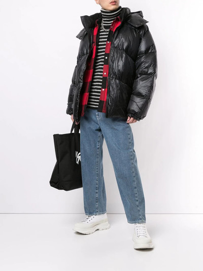 MASTERMIND WORLD oversized puffer jacket outlook