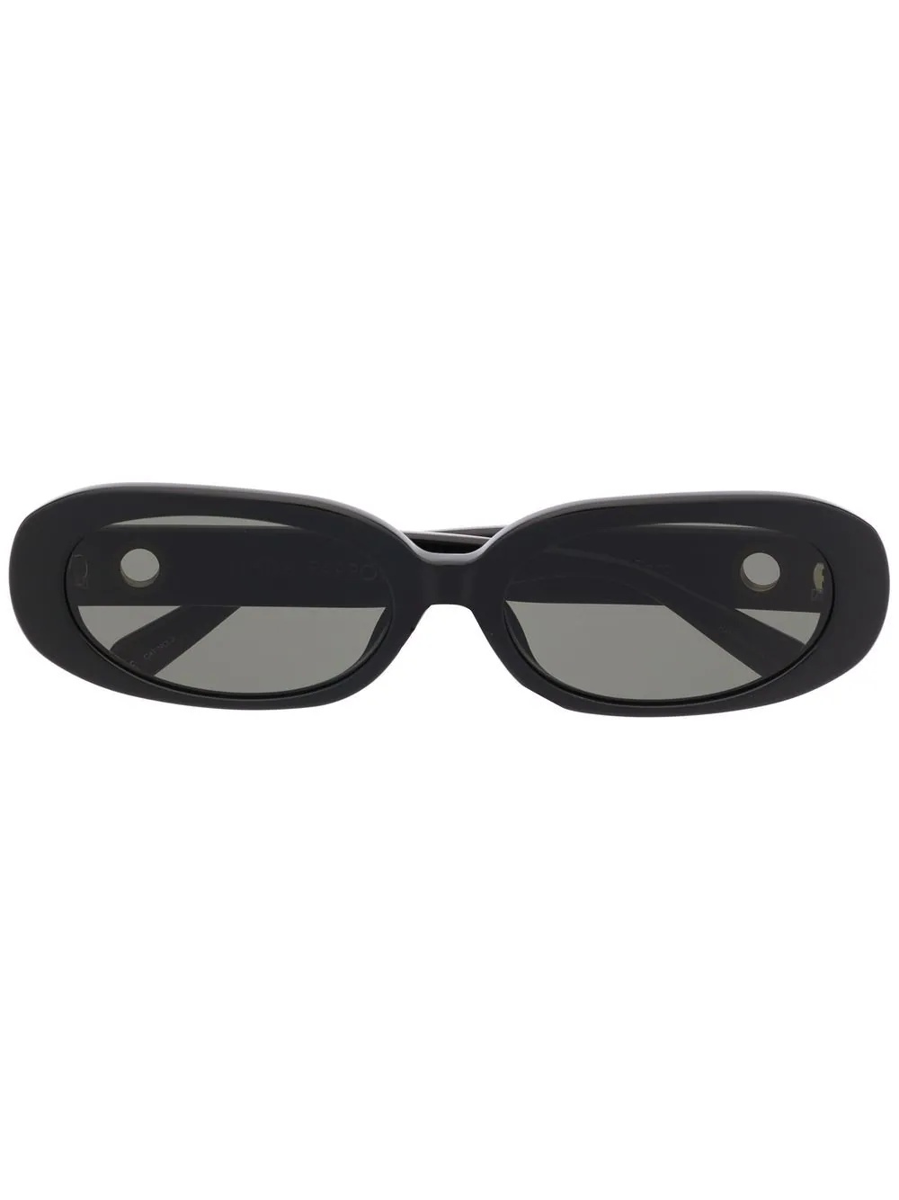 round-frame sunglasses - 1