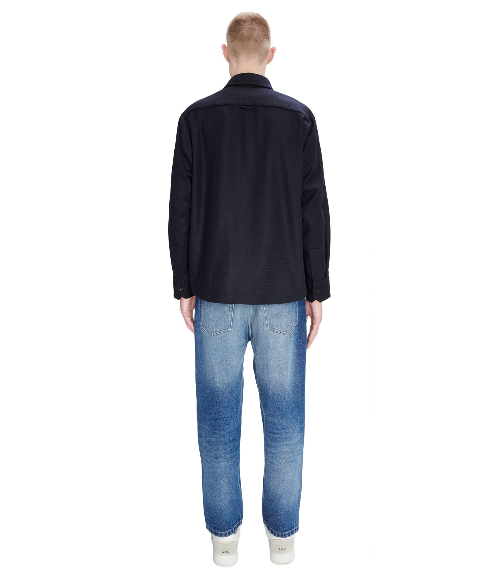 BASILE BRODÉE POITRINE OVERSHIRT - 3