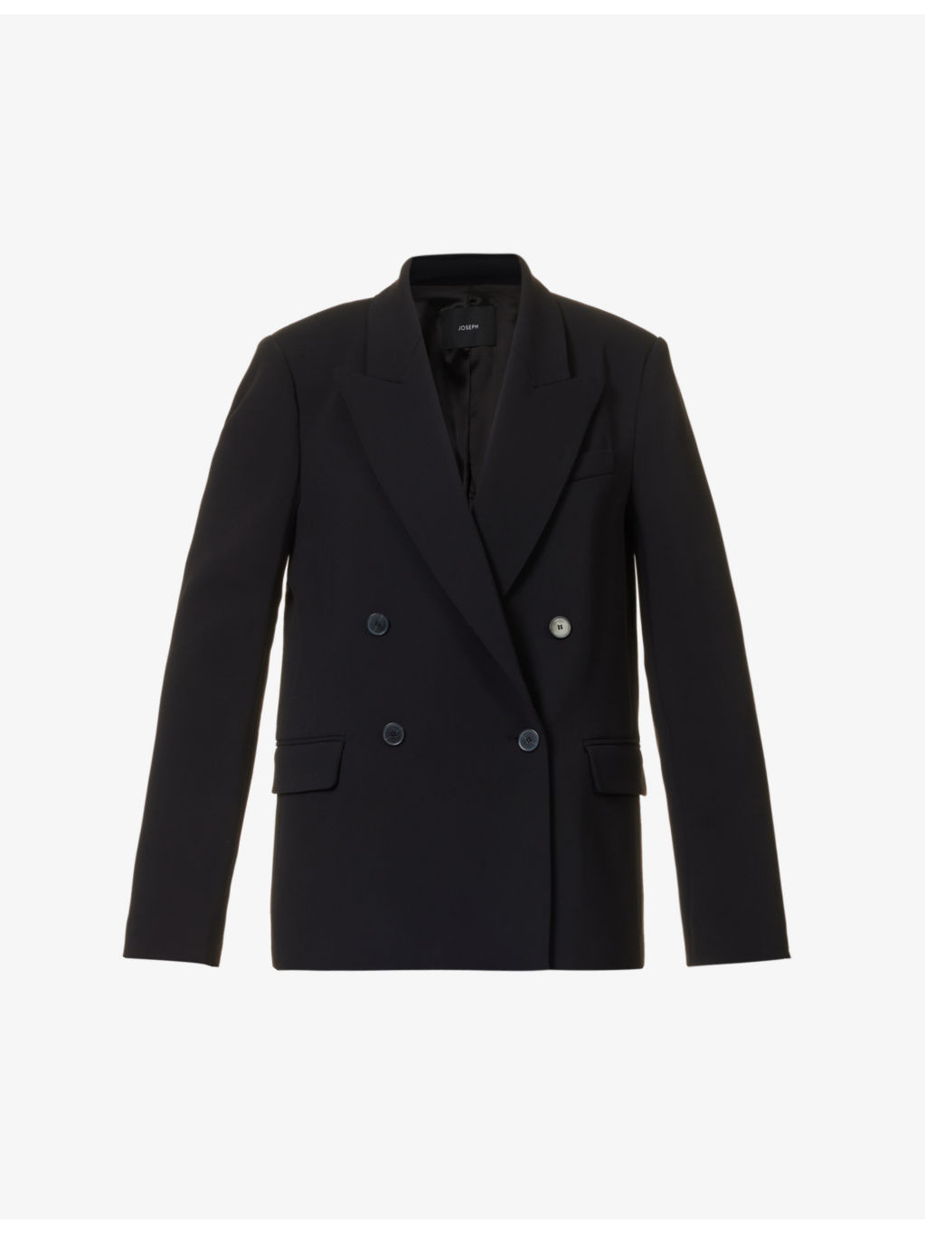 Jaden double-breasted stretch-woven blazer - 1