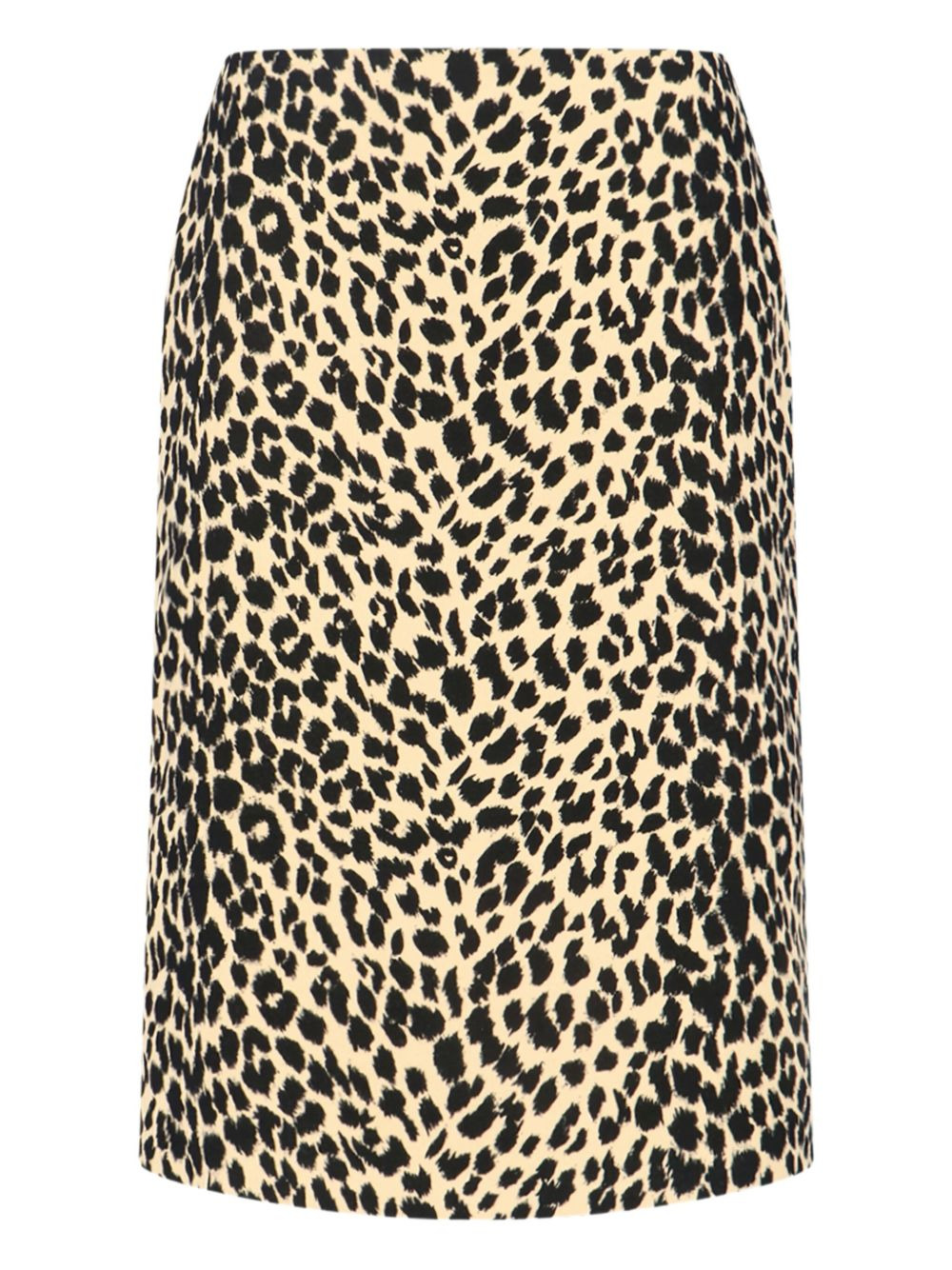 leopard print midi skirt - 2