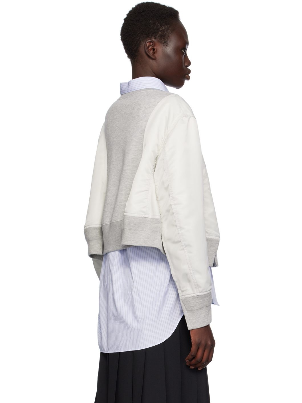Gray Sponge Sweat Sweatshirt - 3