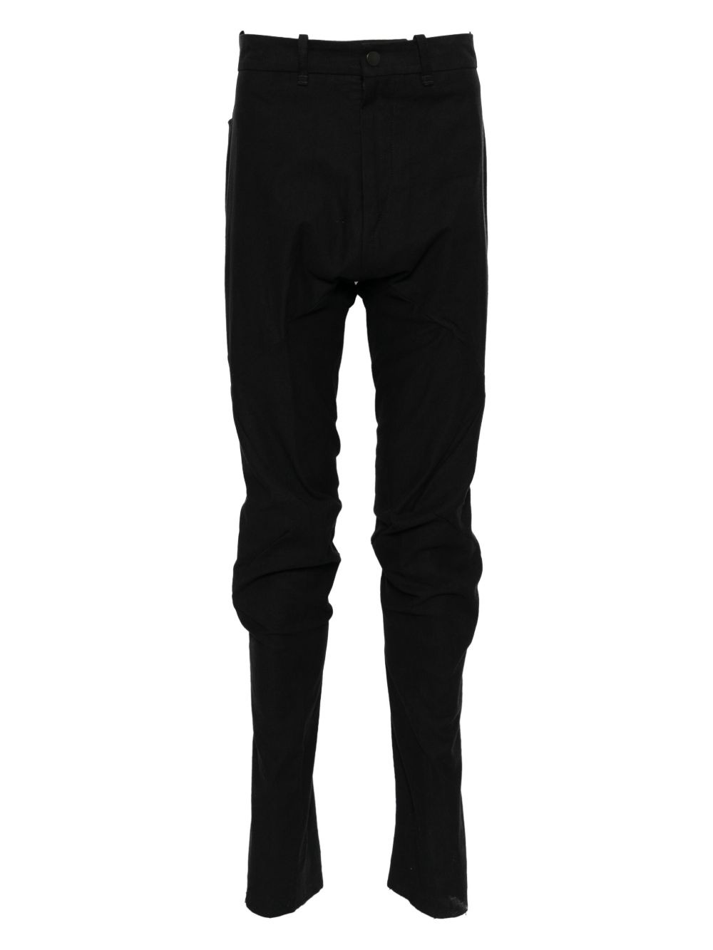 drop-crotch trousers - 1