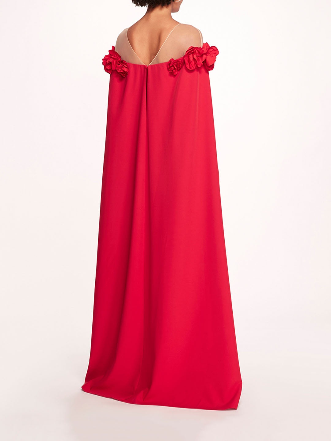 OFF SHOULDER ILLUSION GOWN - 2