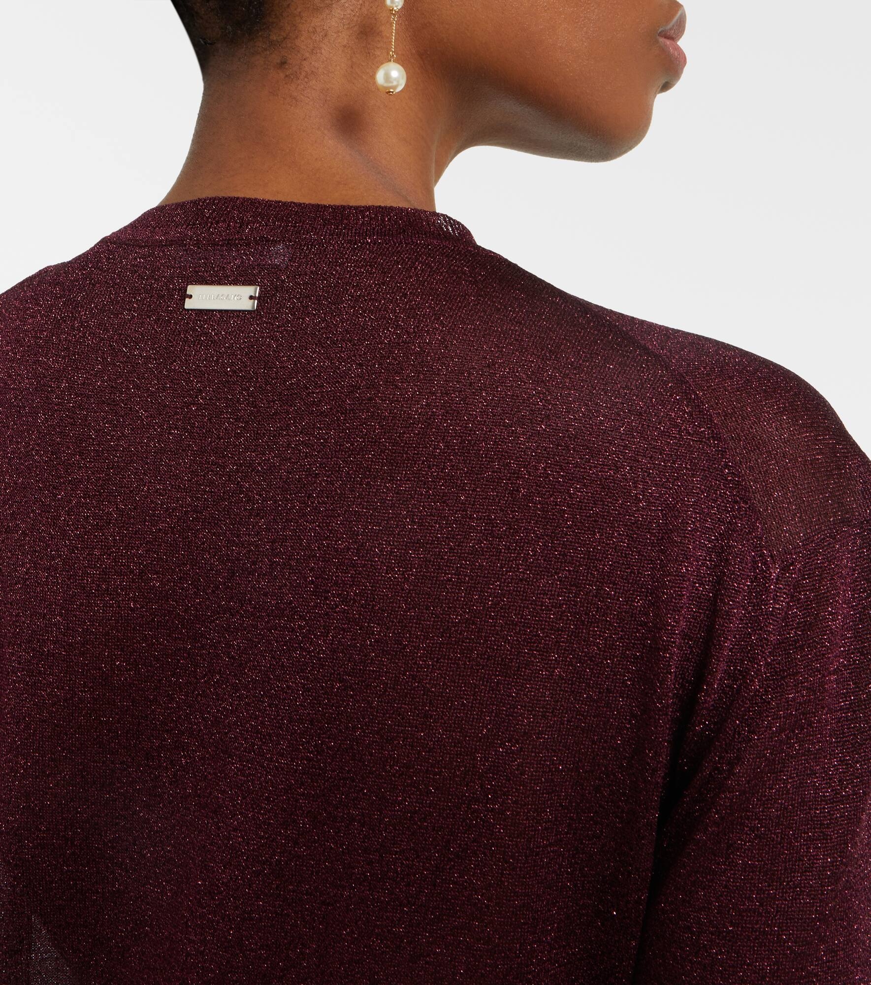 Lamé cardigan - 7