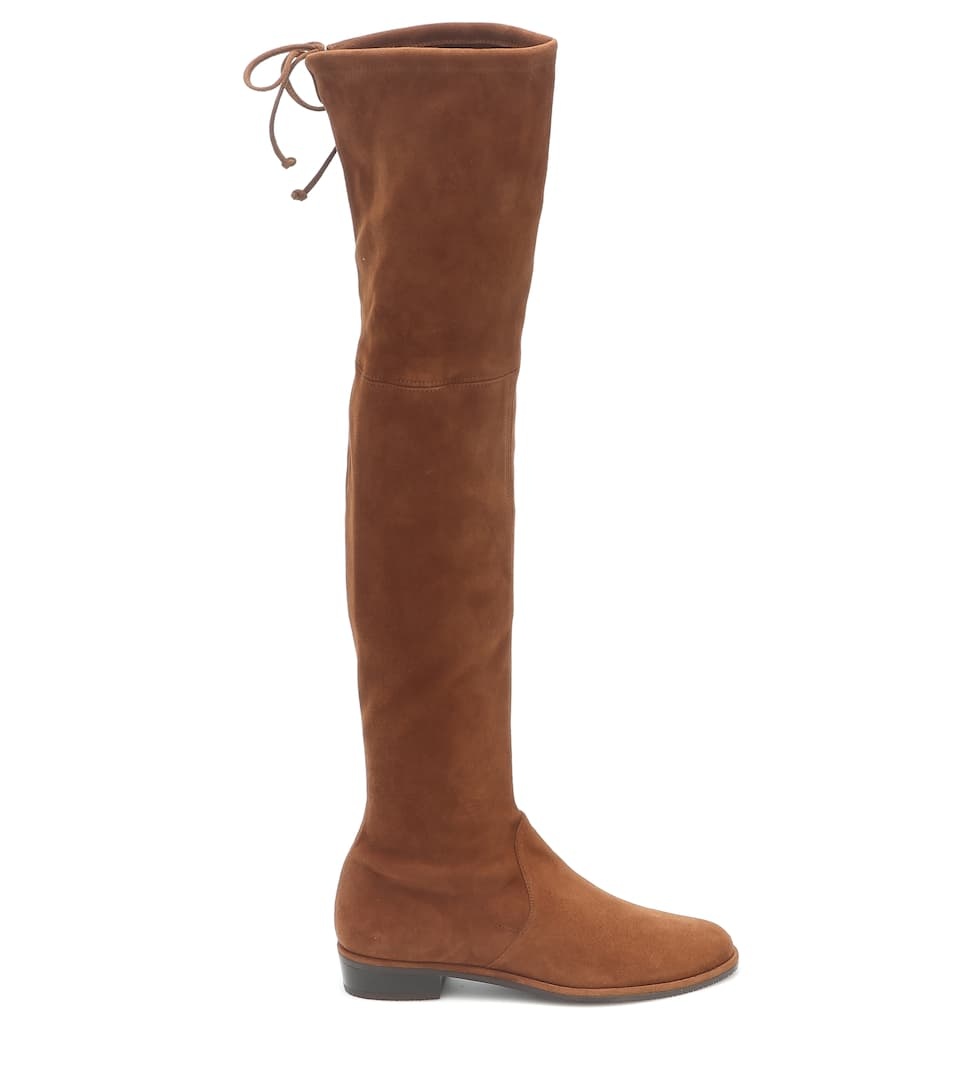 Lowland Skimmer suede over-the-knee boots - 4