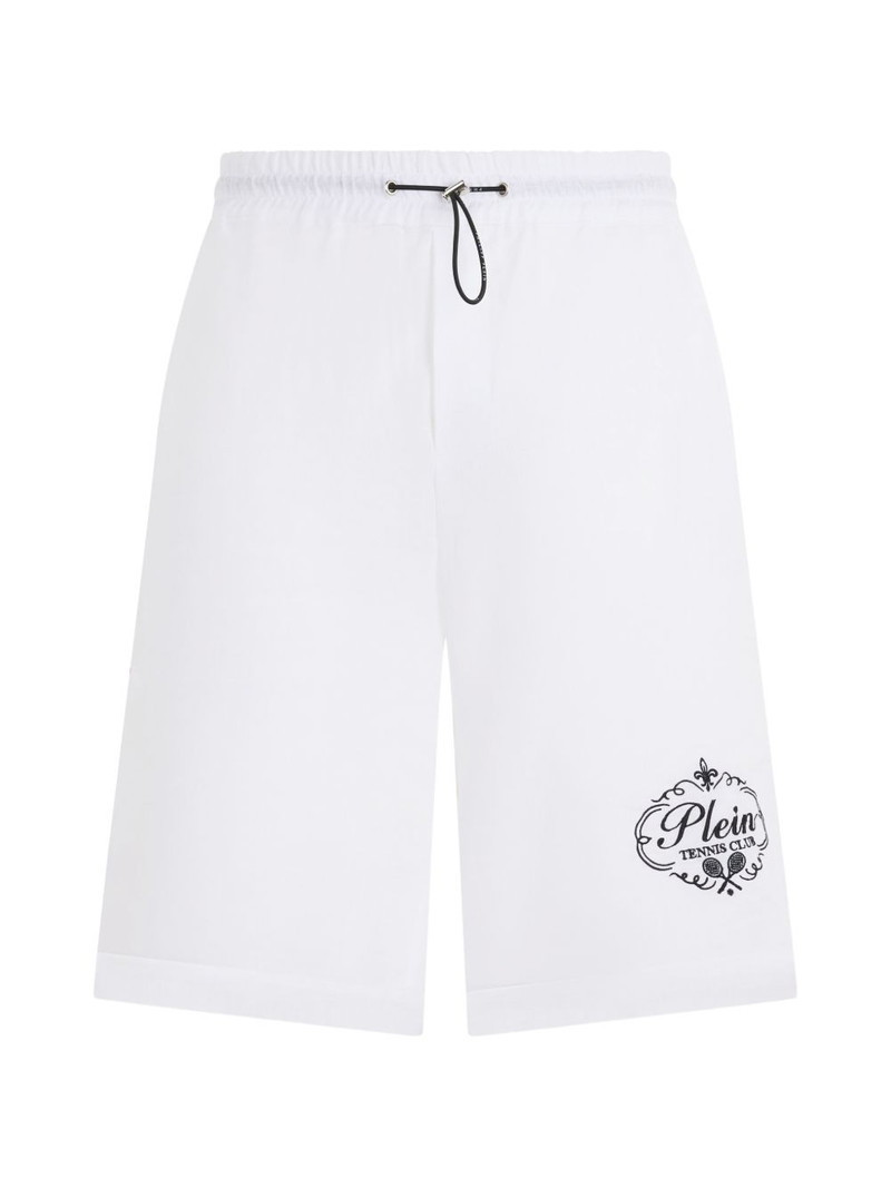 drawstring embroidery shorts 1