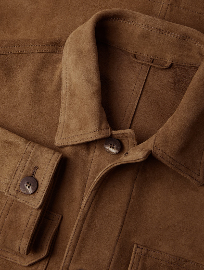 FRESCOBOL CARIOCA RAVI SUEDE OVERSHIRT outlook