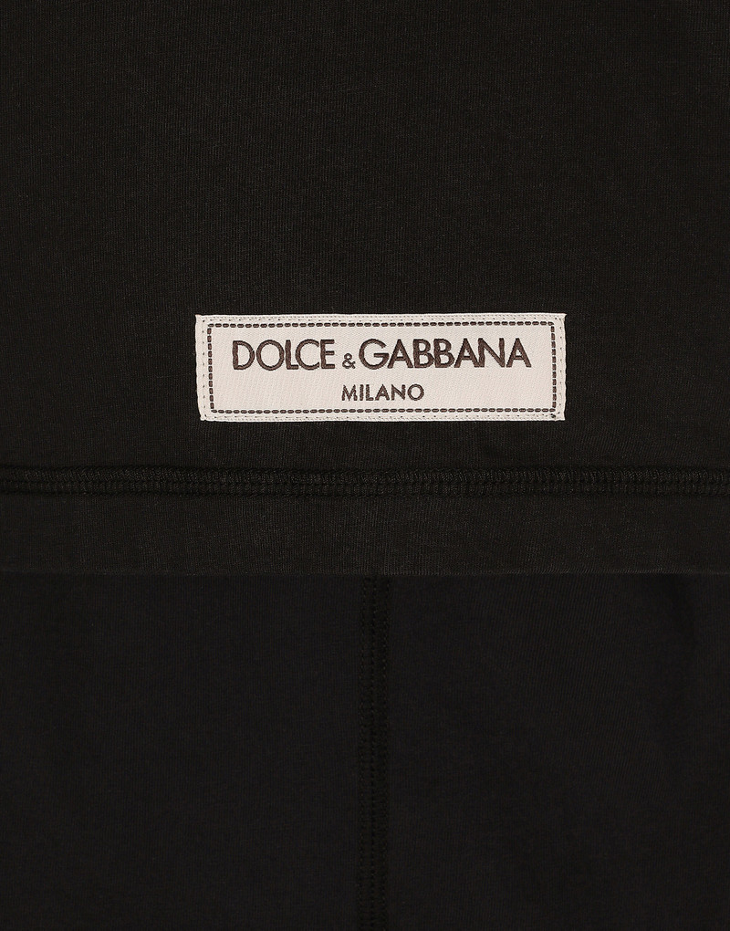 Cotton T-shirt with Dolce&Gabbana logo print 5