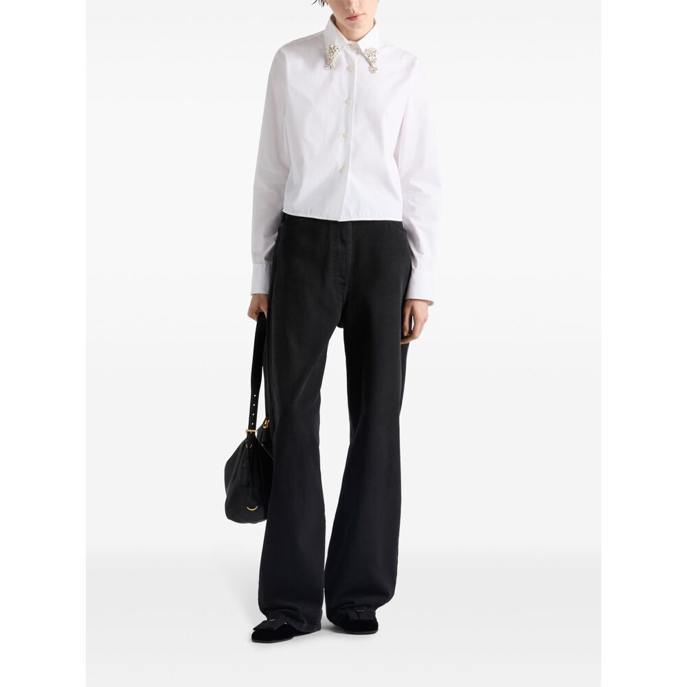 Prada White Tops - Shirts Women - 2