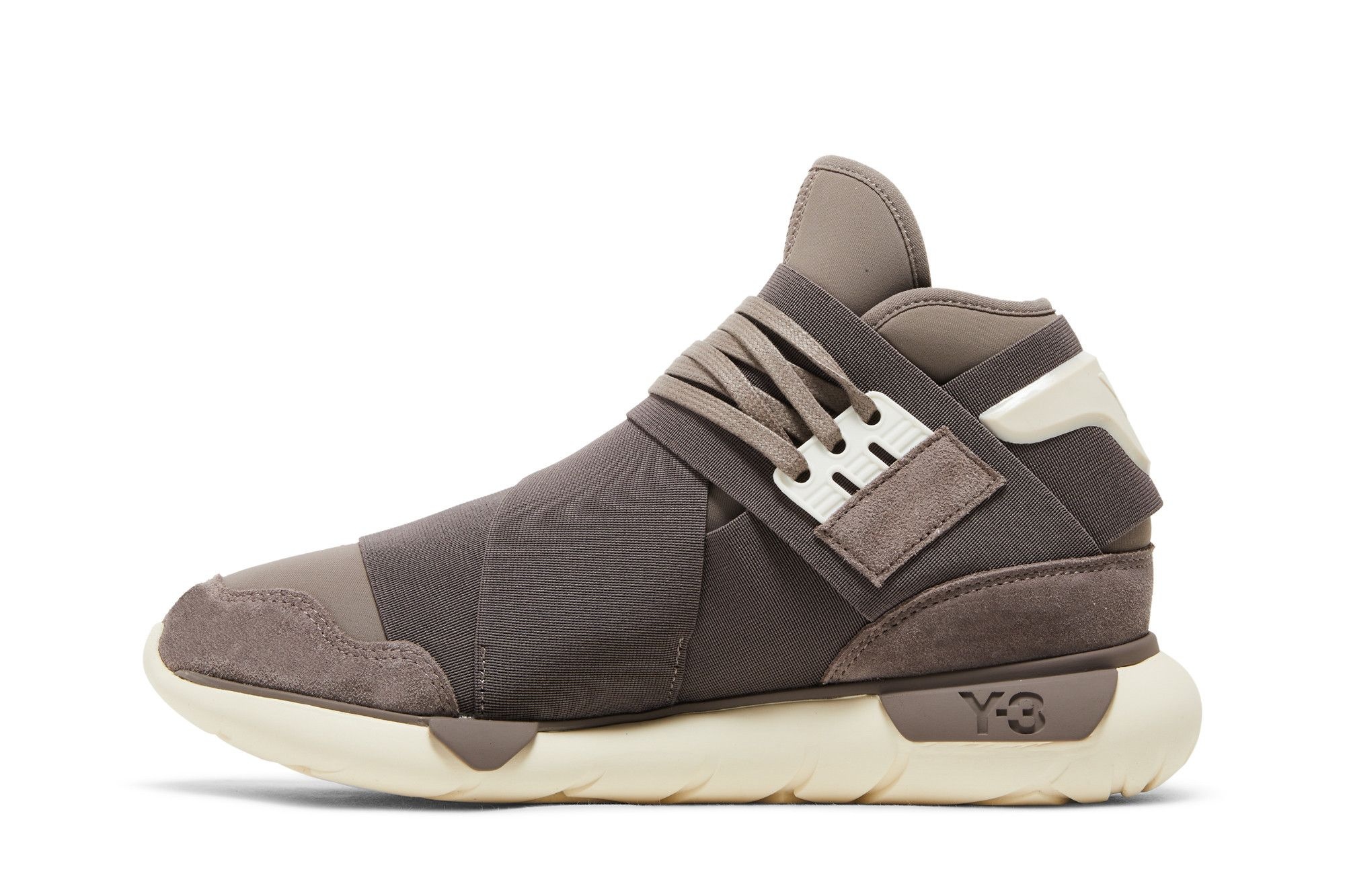 Y-3 Qasa High 'Brown Cream White' - 3
