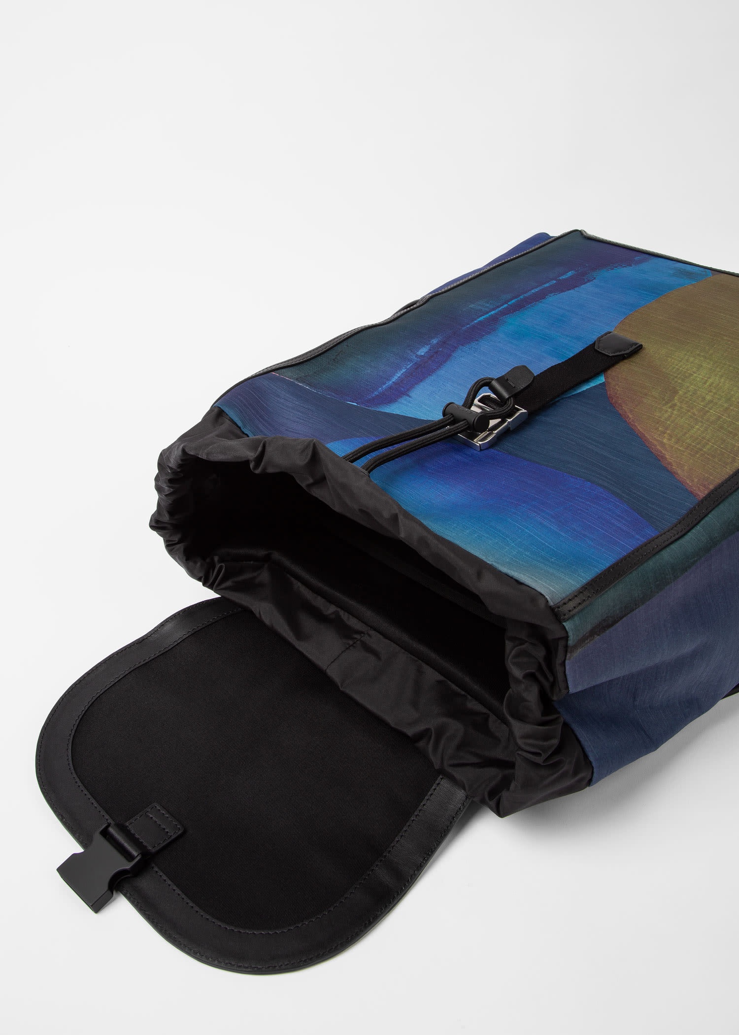 Recycled-Polyester 'Abstract' Backpack - 4