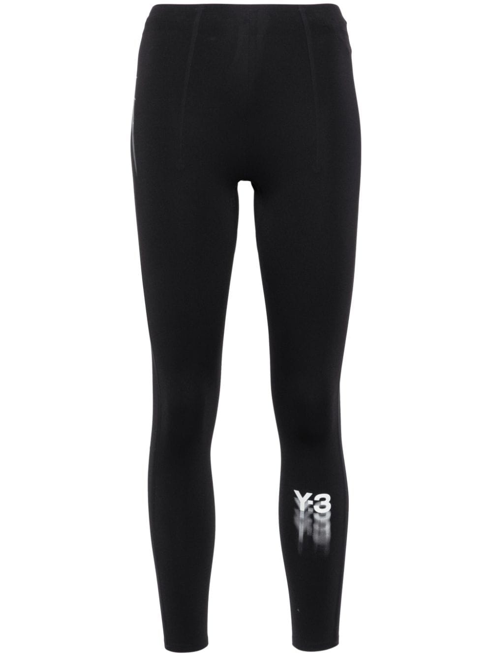 logo-print high-waist leggings - 1