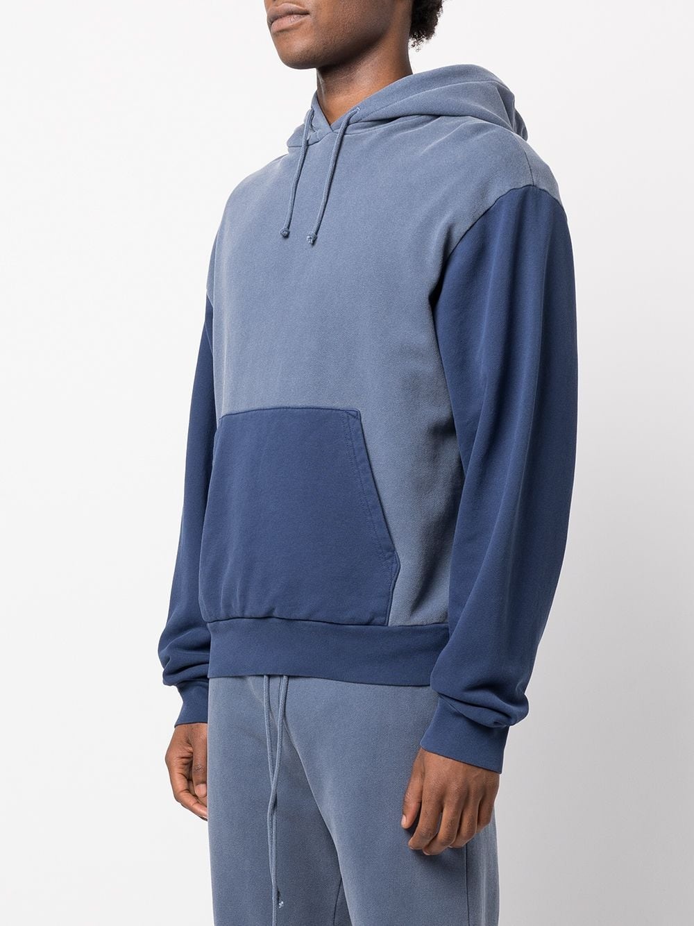 1992 two-tone cotton hoodie - 3