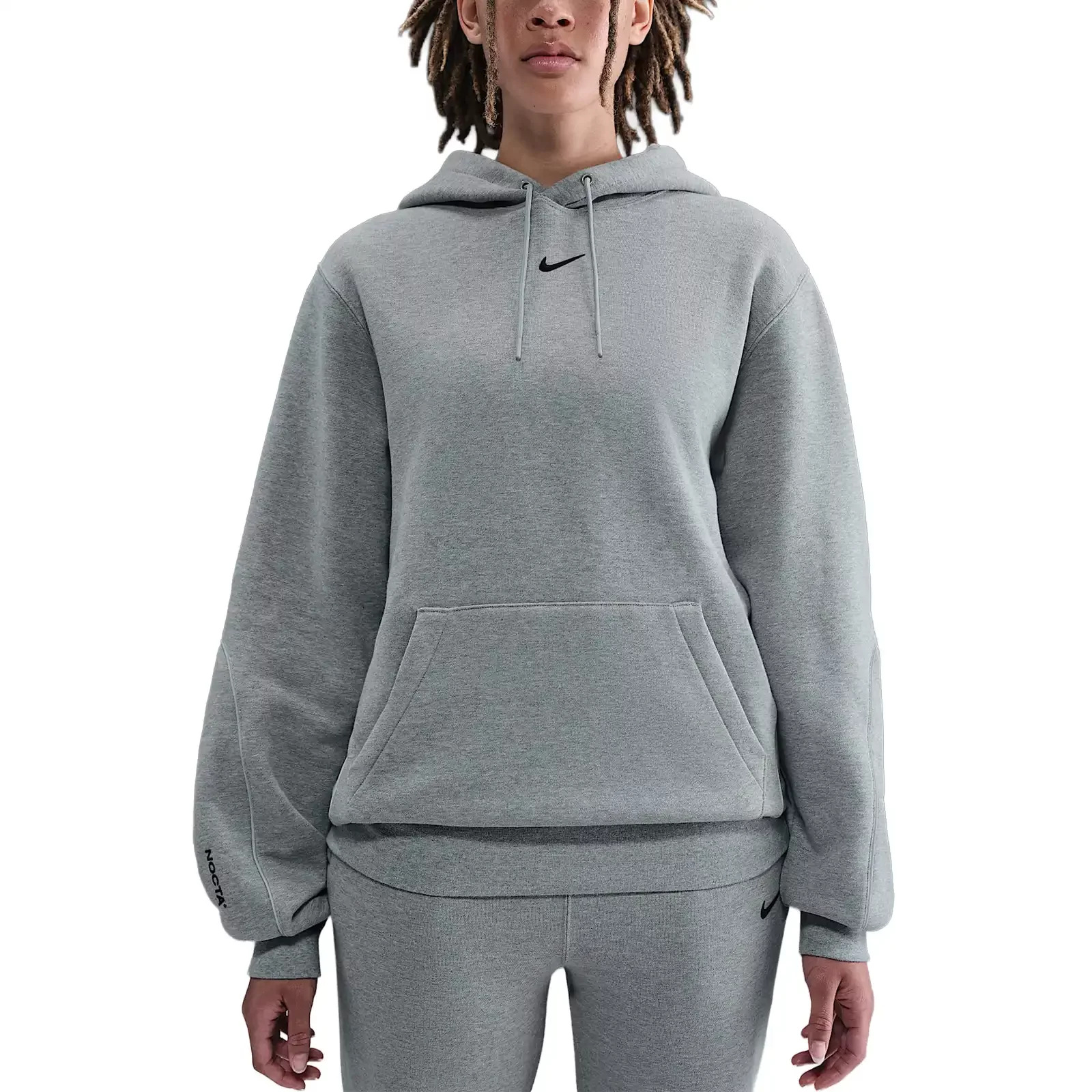 Fleece CS Hoodie "Dark Grey Heather" - 2