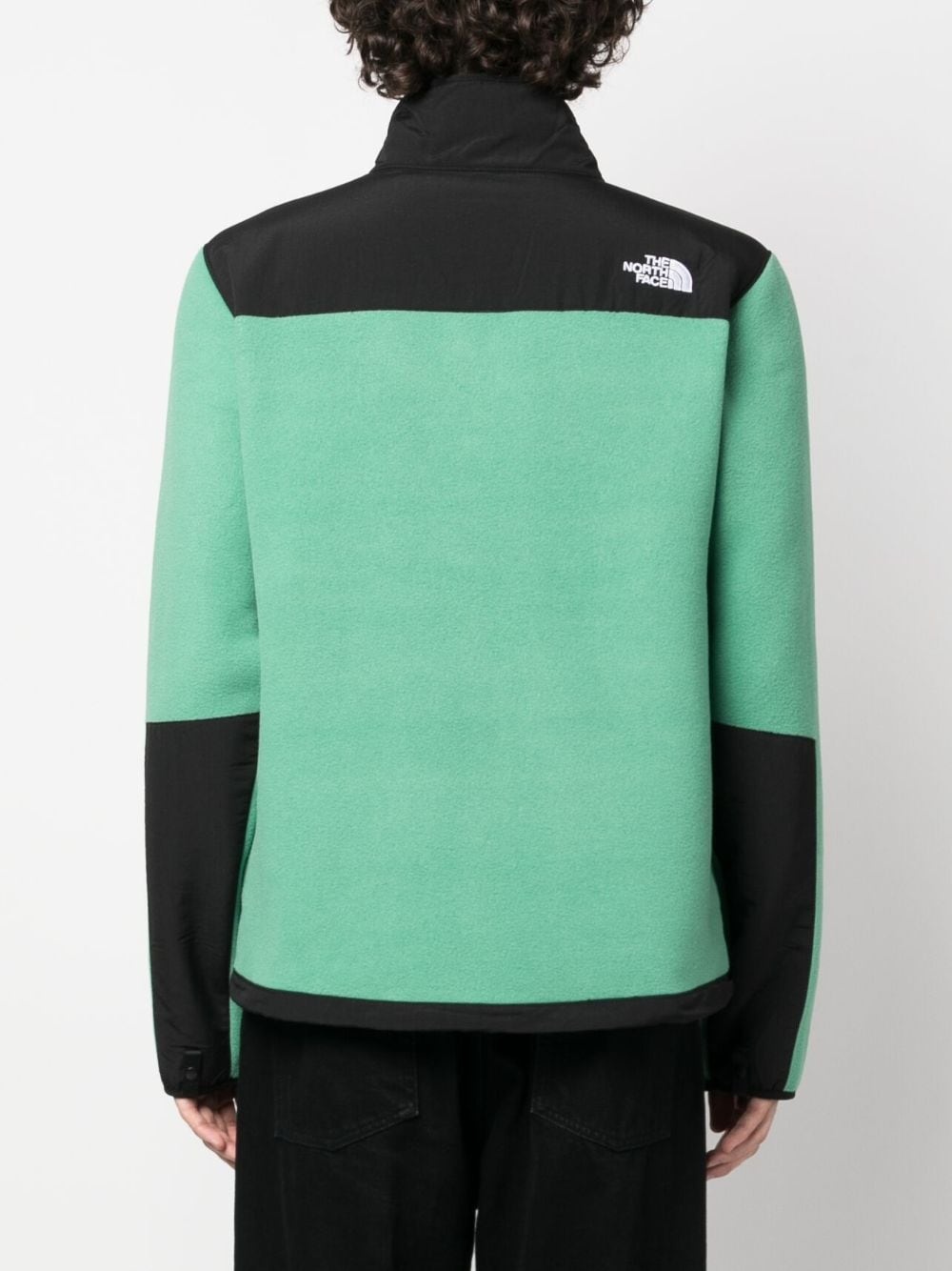 panelled fleece jacket - 4