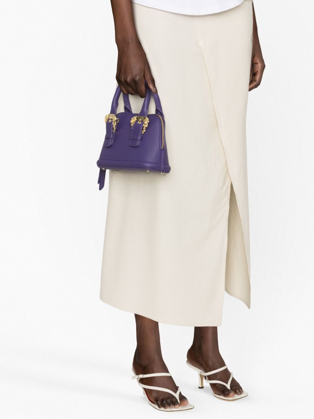 baroque-buckles tote bag - 3