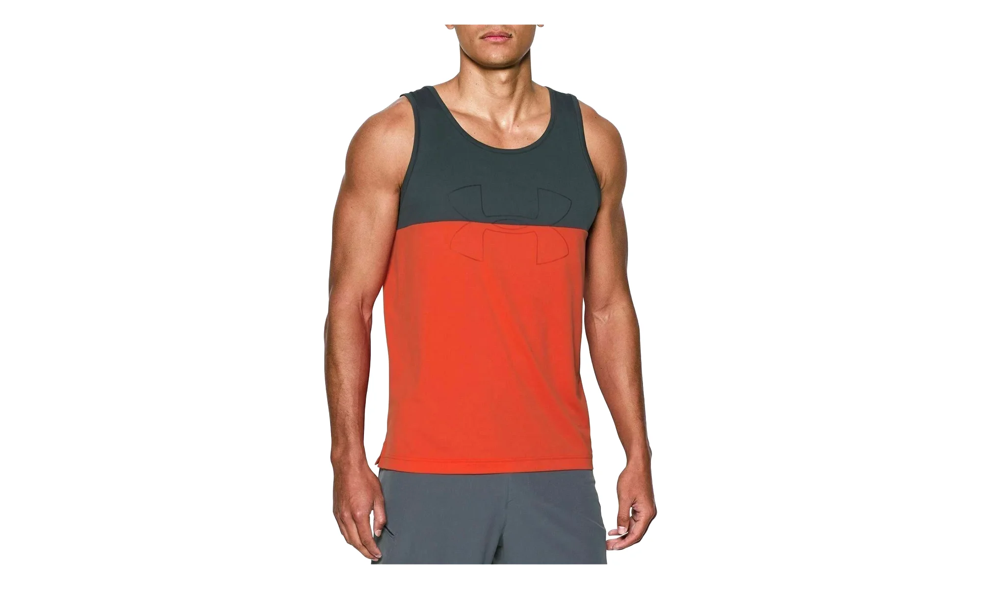 Fractal Tank Top "Dark Orange / Stealth Gray" 1290524 860 - 1