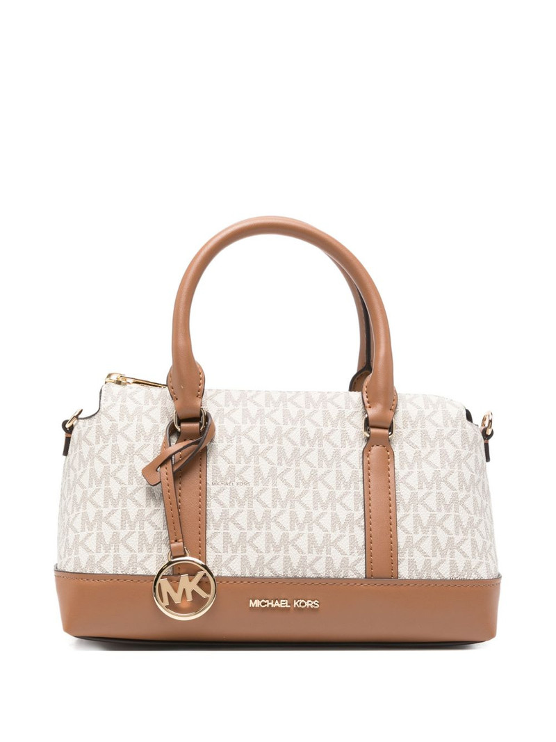 small Andie logo-charm tote bag 1