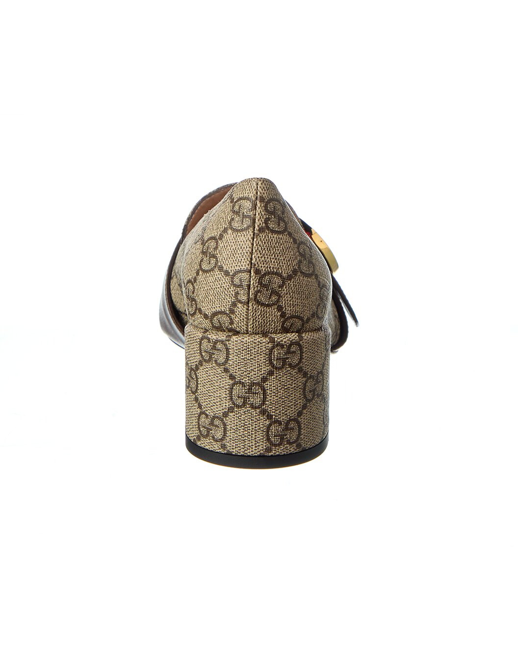 Gucci Blondie GG Supreme Canvas & Leather Pump - 3