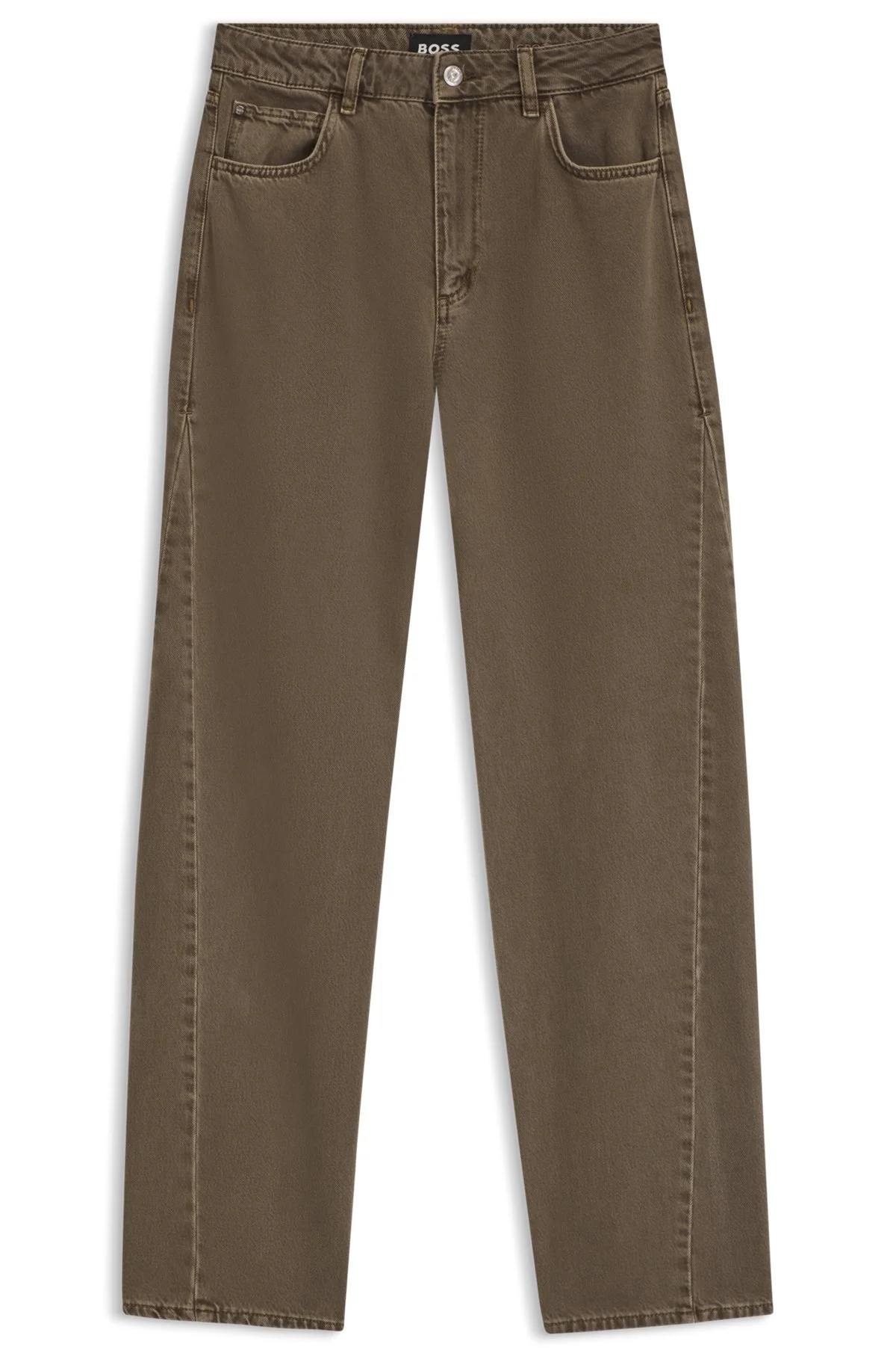 RELAXED-FIT COLORED JEANS IN SOFT COTTON BLEND - 1