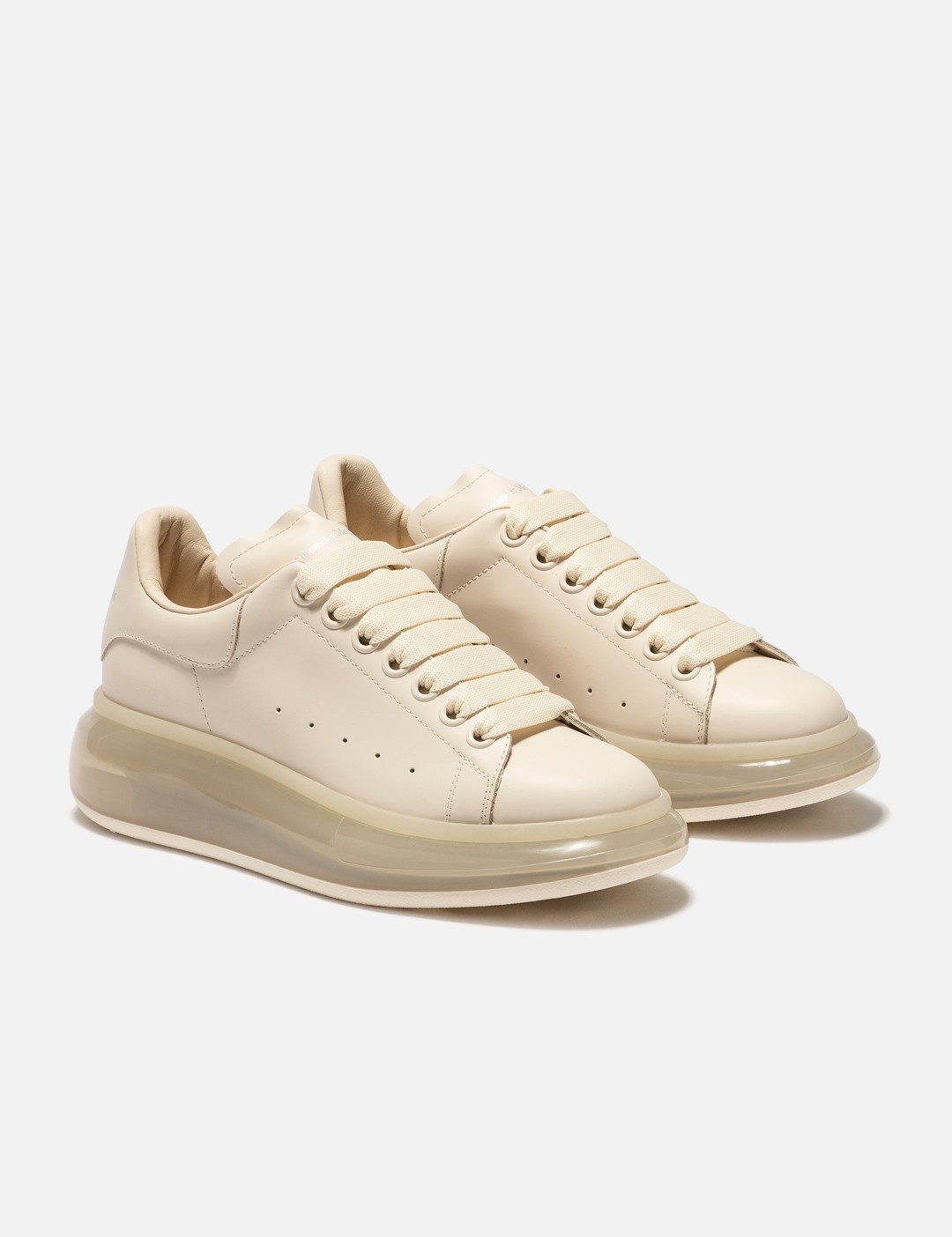 Oversized translucent-sole sneakers - 6