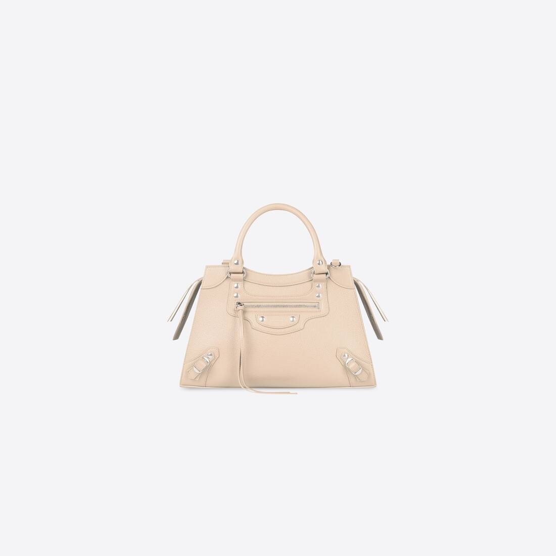 Women's Neo Classic Small Handbag in Cream - 1