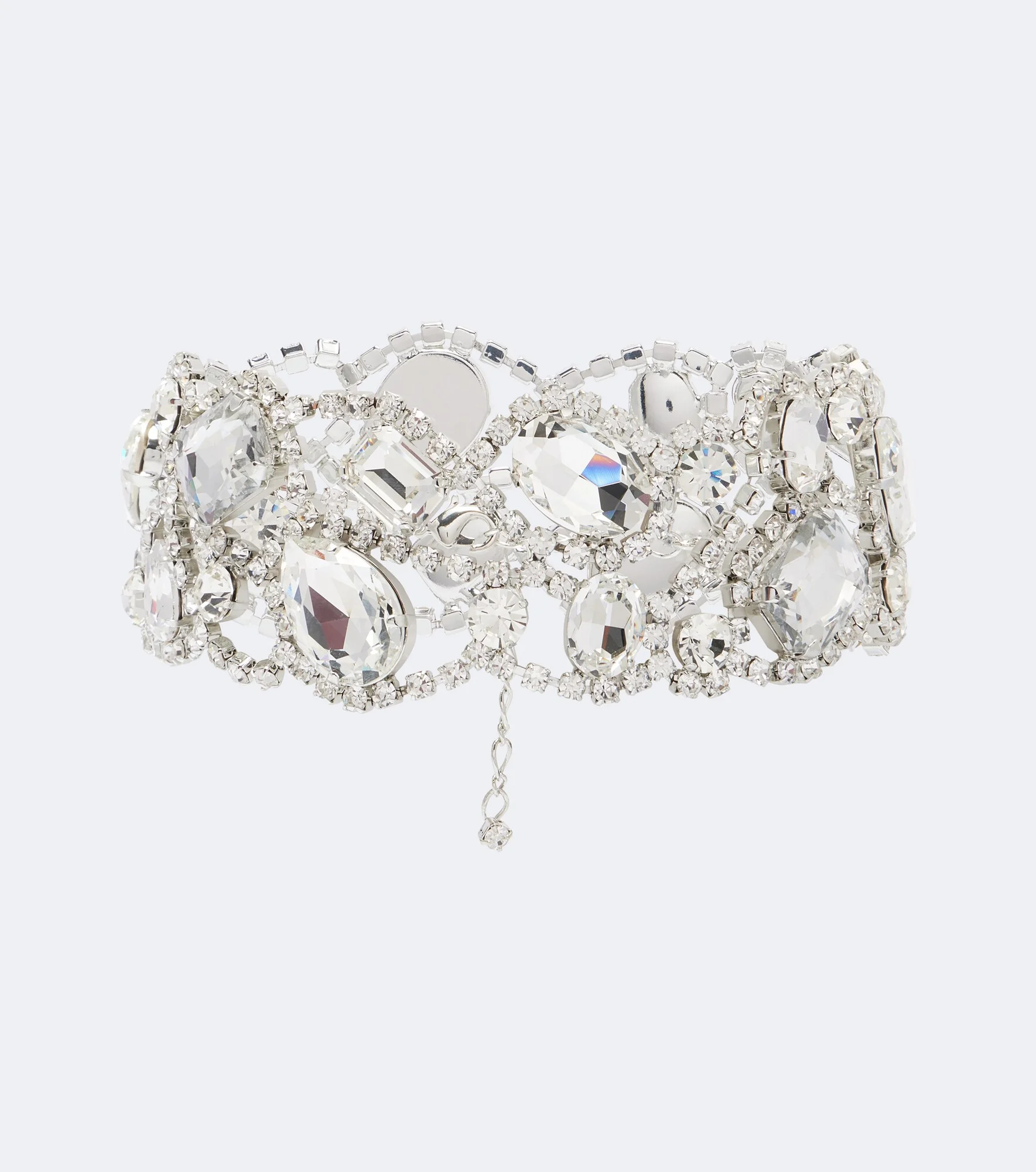 Crystal-embellished necklace - 1