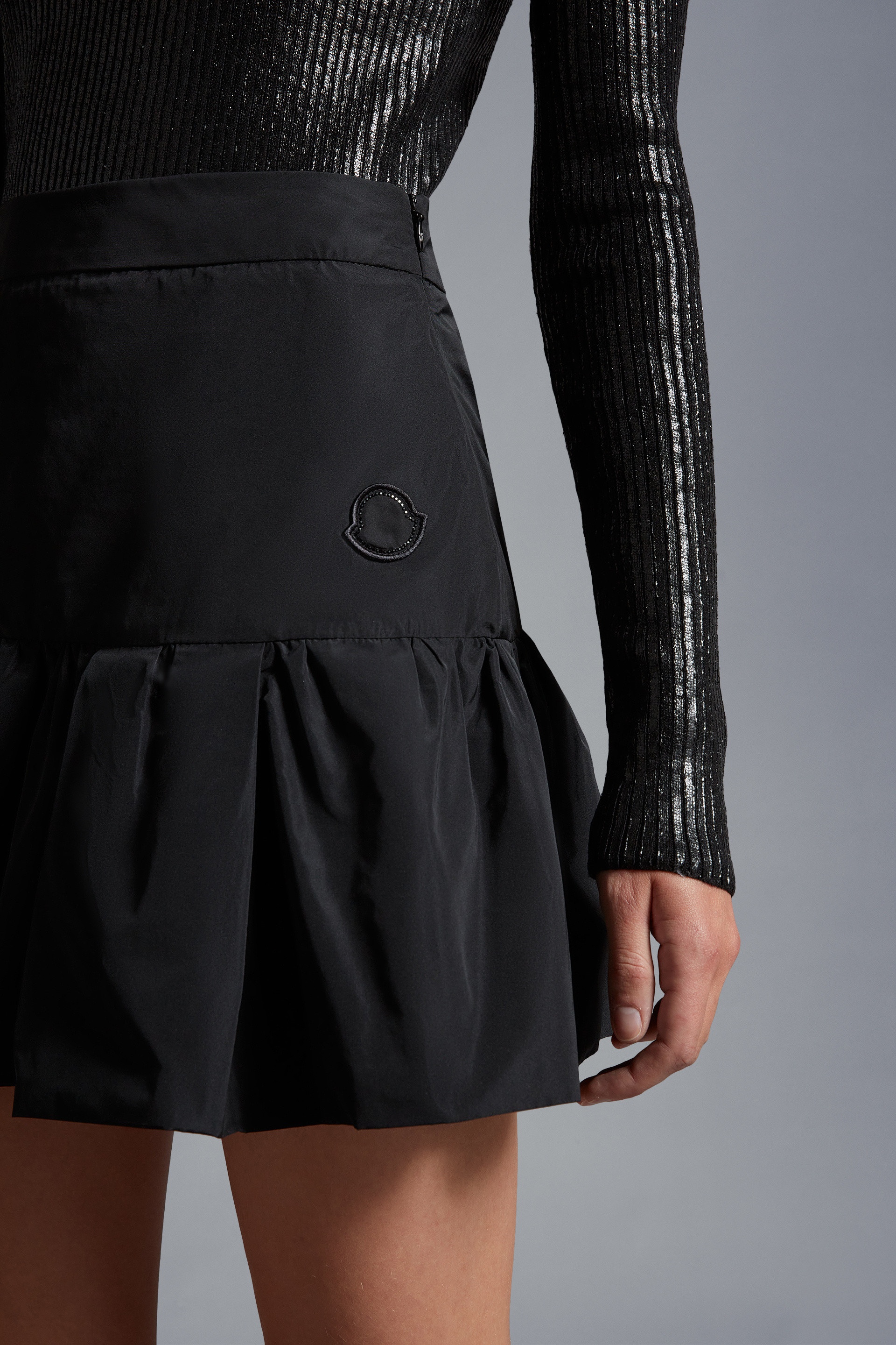 Taffeta Mini Skirt - 4