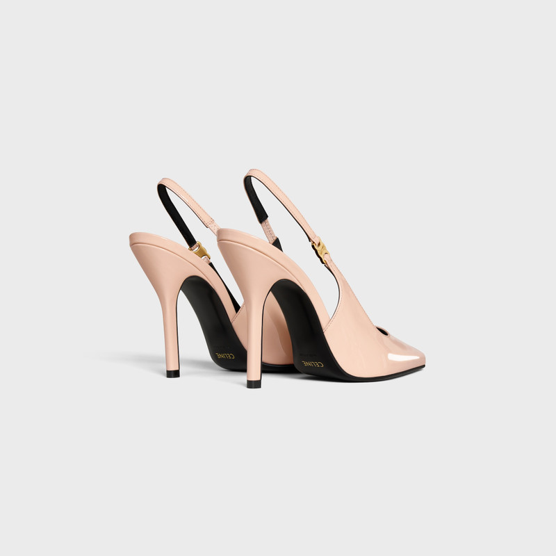 CELINE CELINE JUDY TRIOMPHE STILETTO PUMP IN PATENT CALFSKIN outlook