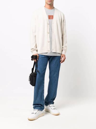 Acne Studios V-neck wool cardigan outlook