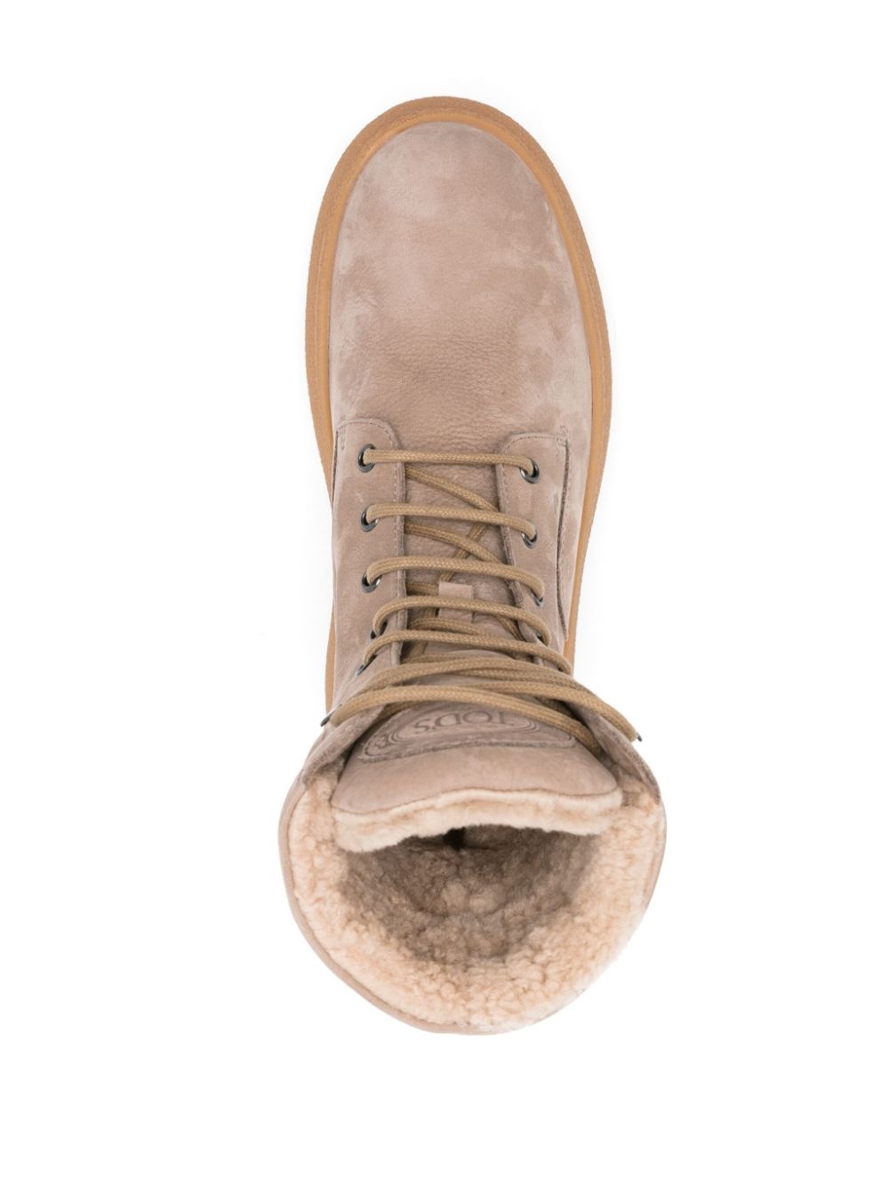 logo-debossed ankle boots - 4
