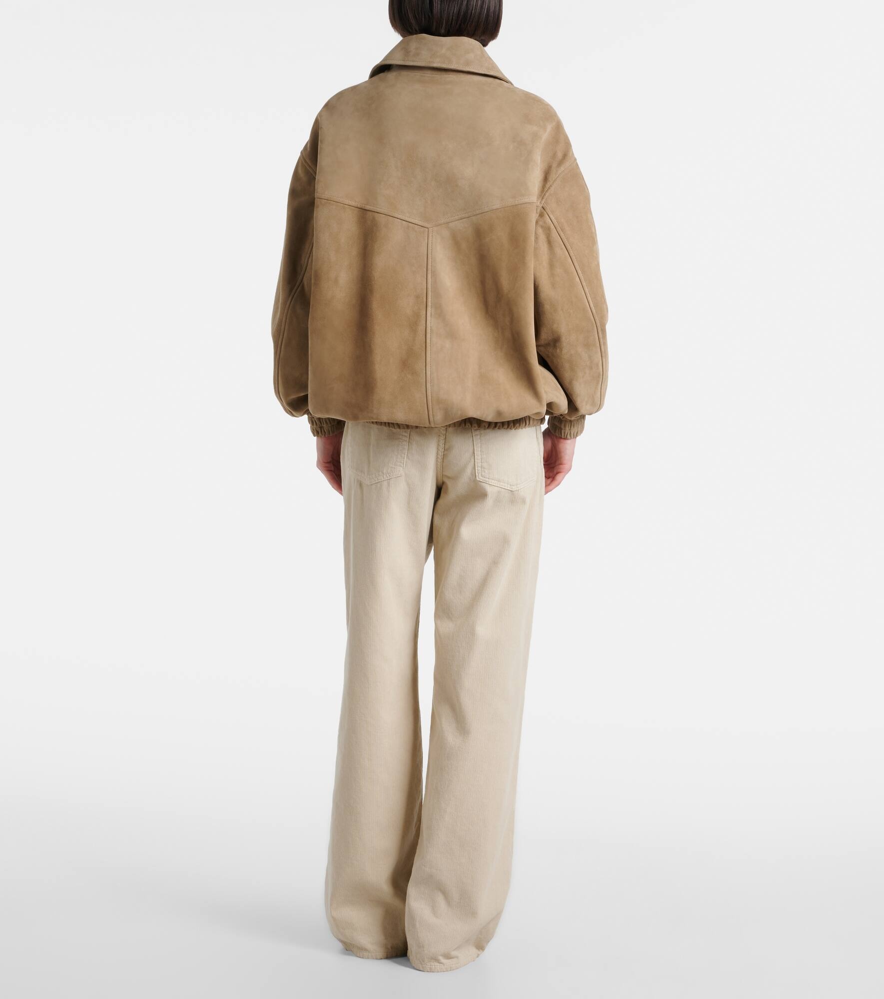 Beck suede bomber jacket - 3