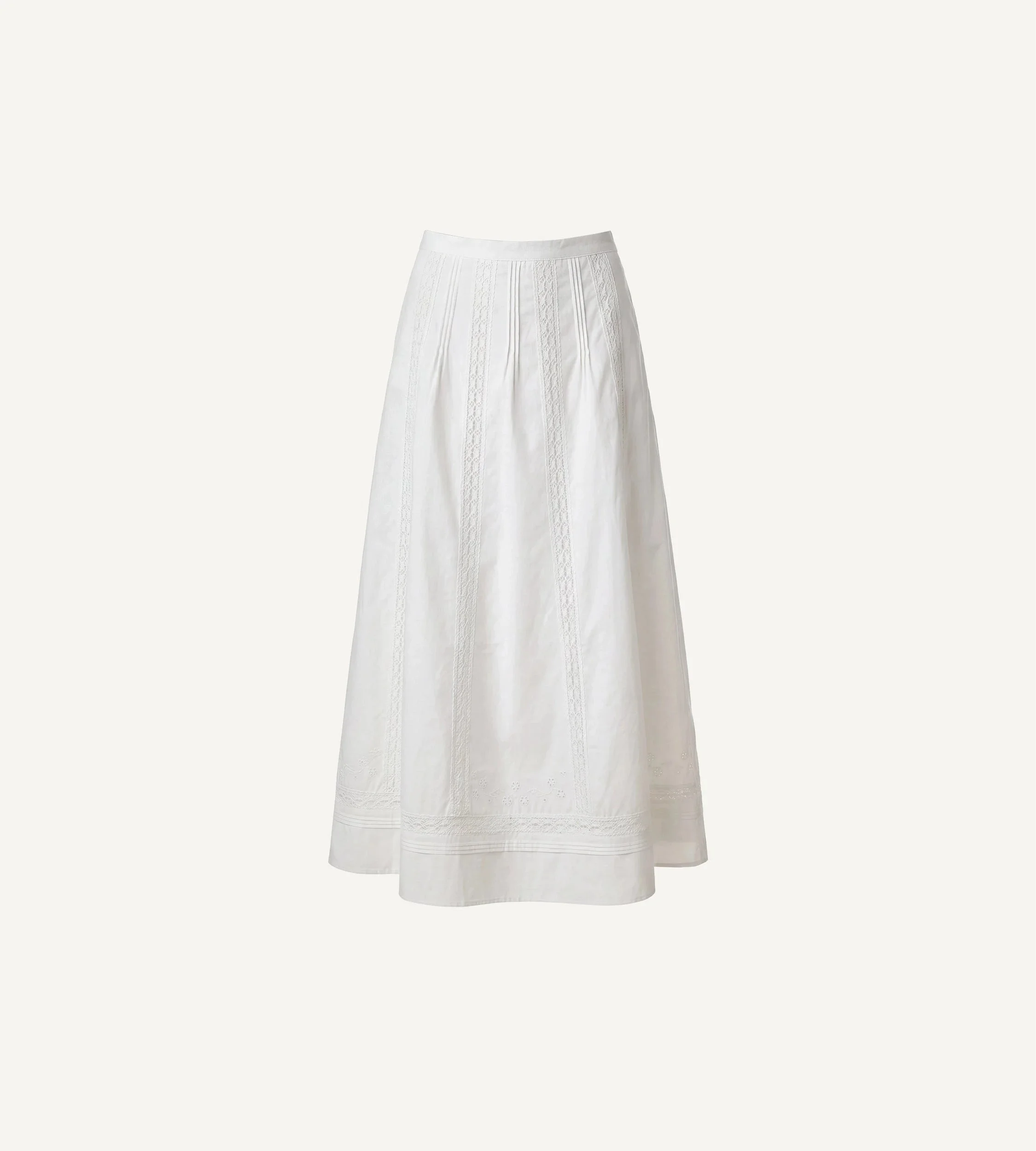 AYLIN MIDI SKIRT | IVORY - 1