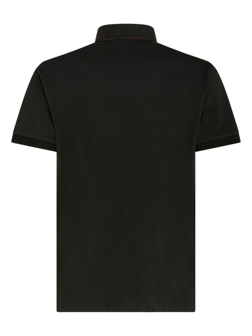logo-embroidered polo shirt - 6