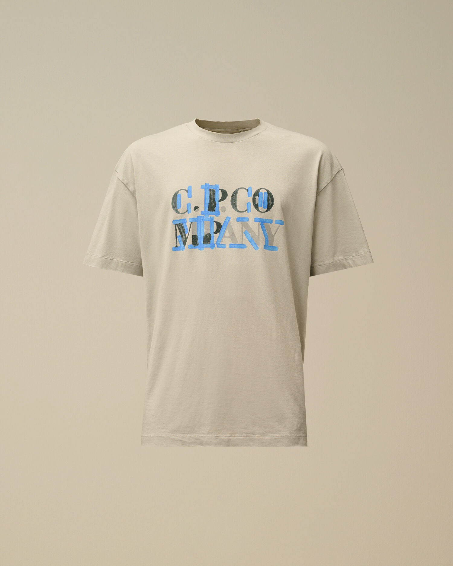 C.P. Company 30/1 Jersey Blurred Logo T-Shirt 関送料込 30/1 Jersey Blurred Logo T-Shirt | CPC USCA Online Store
