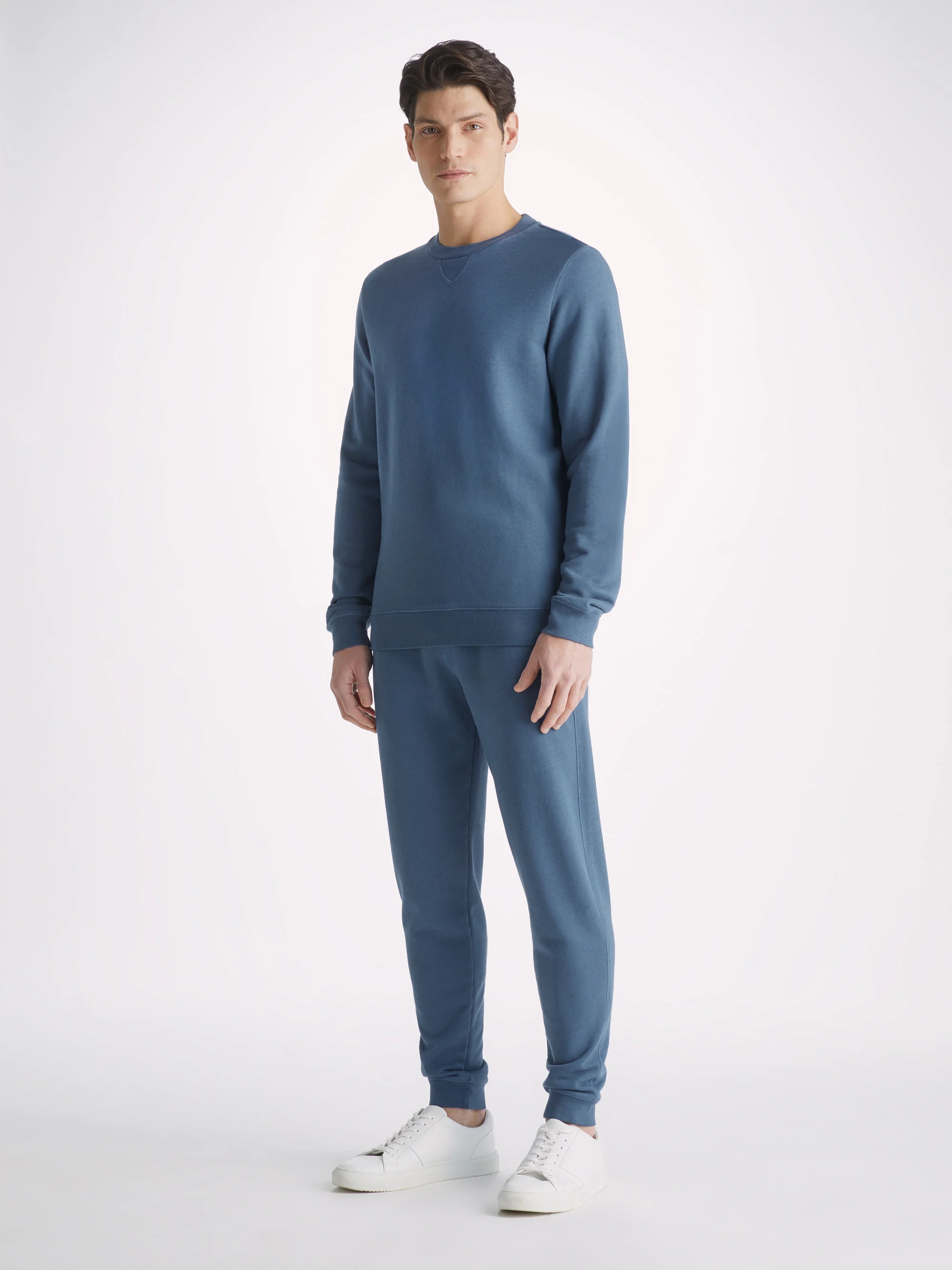 Men's Sweatshirt Quinn Cotton Modal Denim - 3