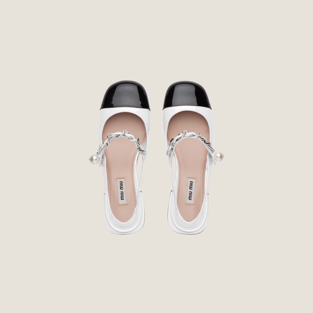 Patent leather pumps - 4