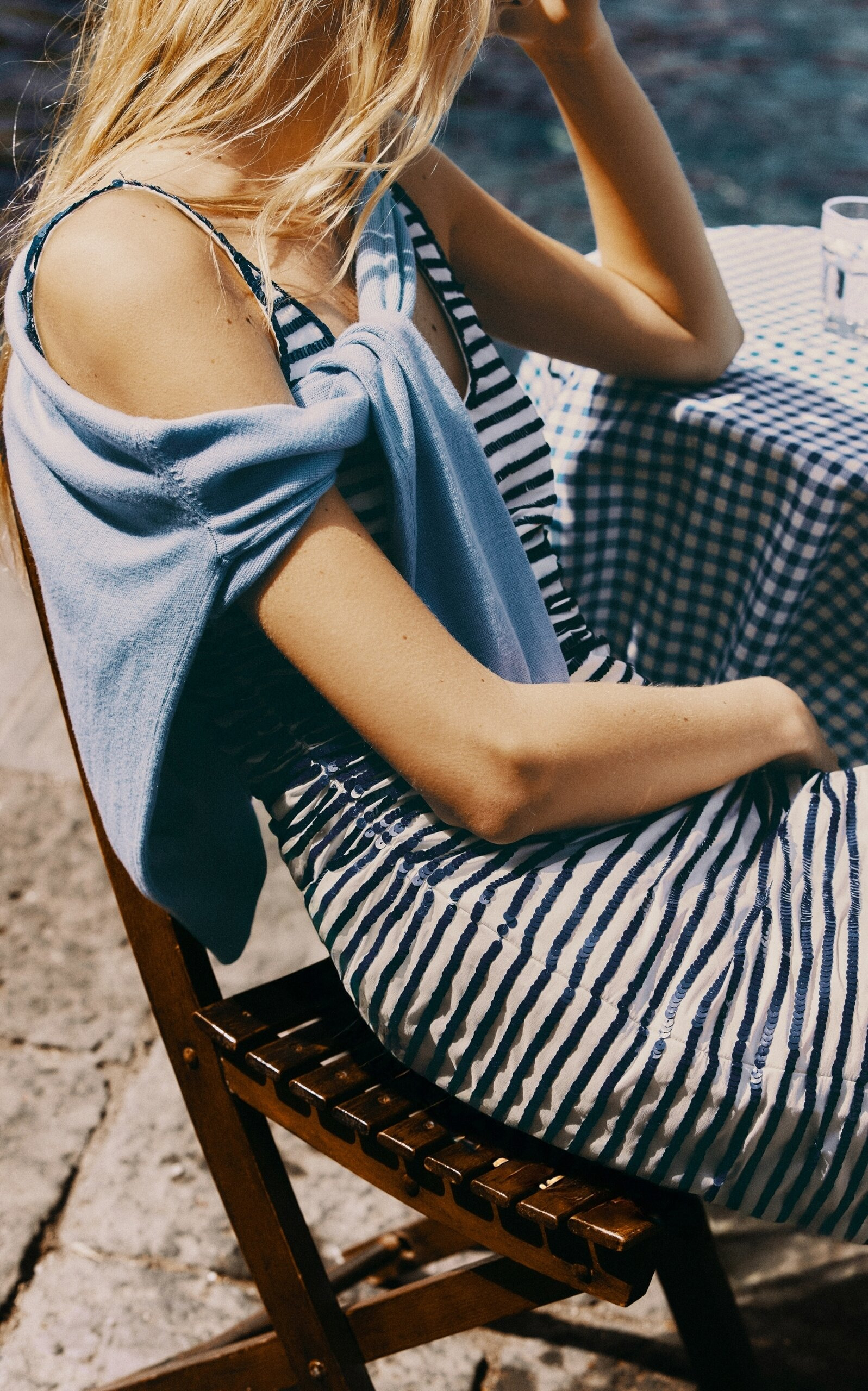 Exclusive Riviera Gisele Striped Mini Dress stripe - 3