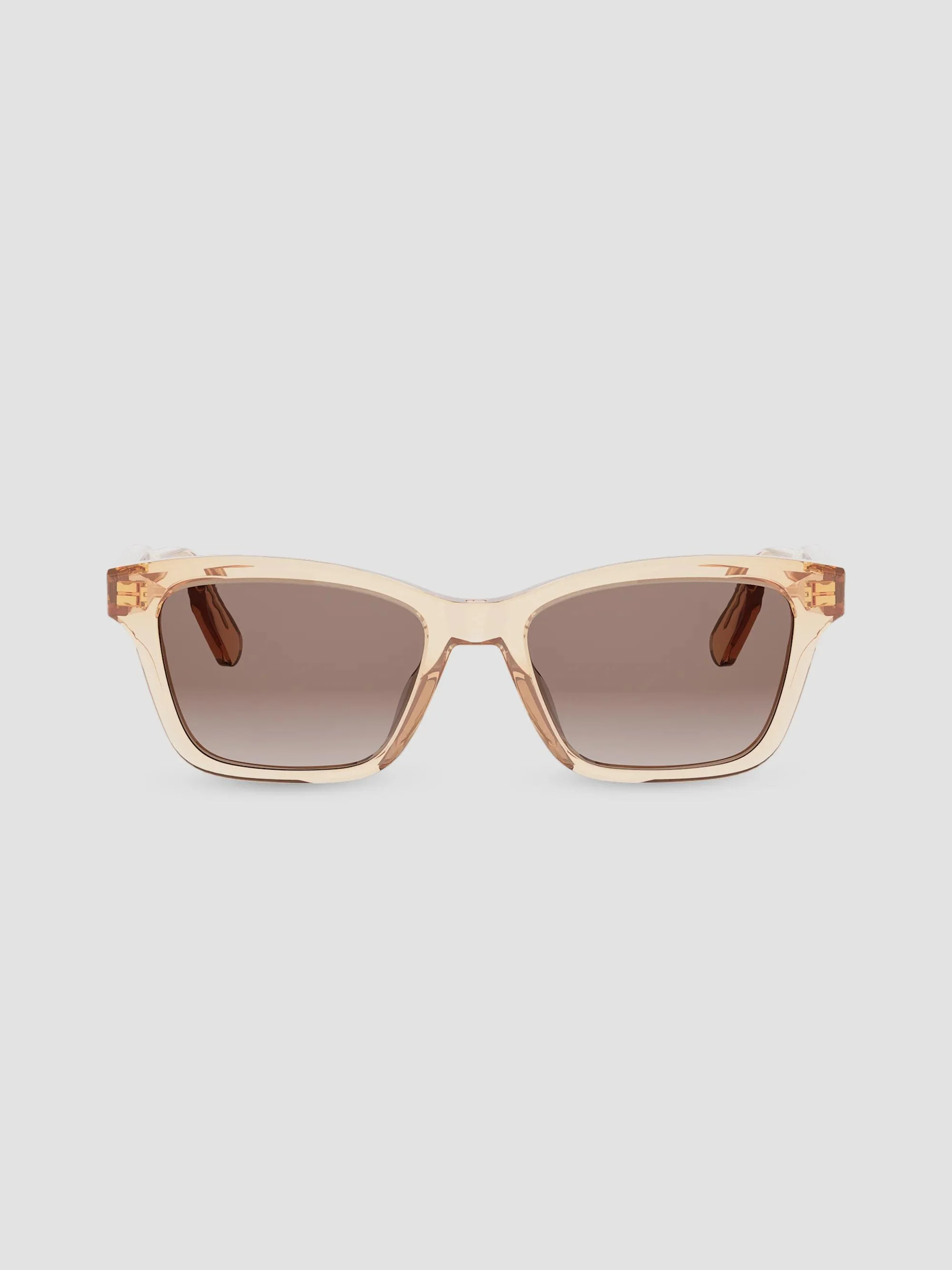 Women's DioRibbon S2I 53MM Rectangular Sunglasses - Orange - 1