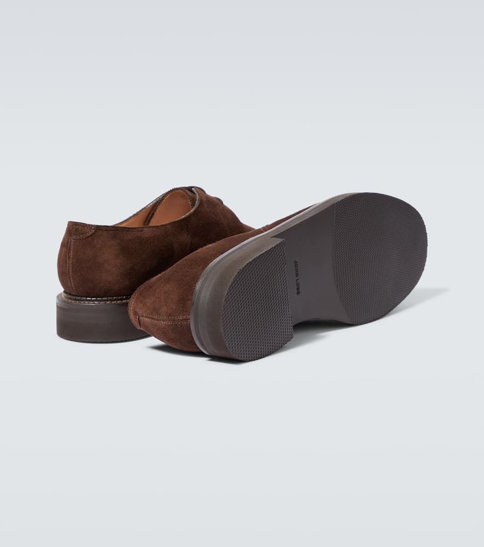 Haldon Derby suede shoes - 7