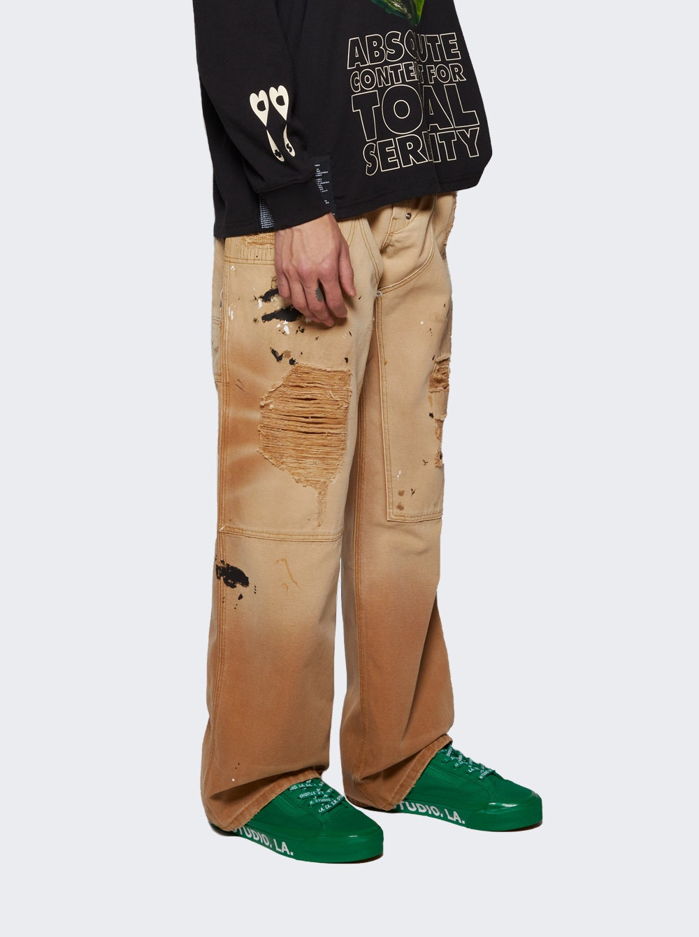Otw X S.r. Studio. La. Ca. Old Skool 36 Vibram Sneakers Green - 2