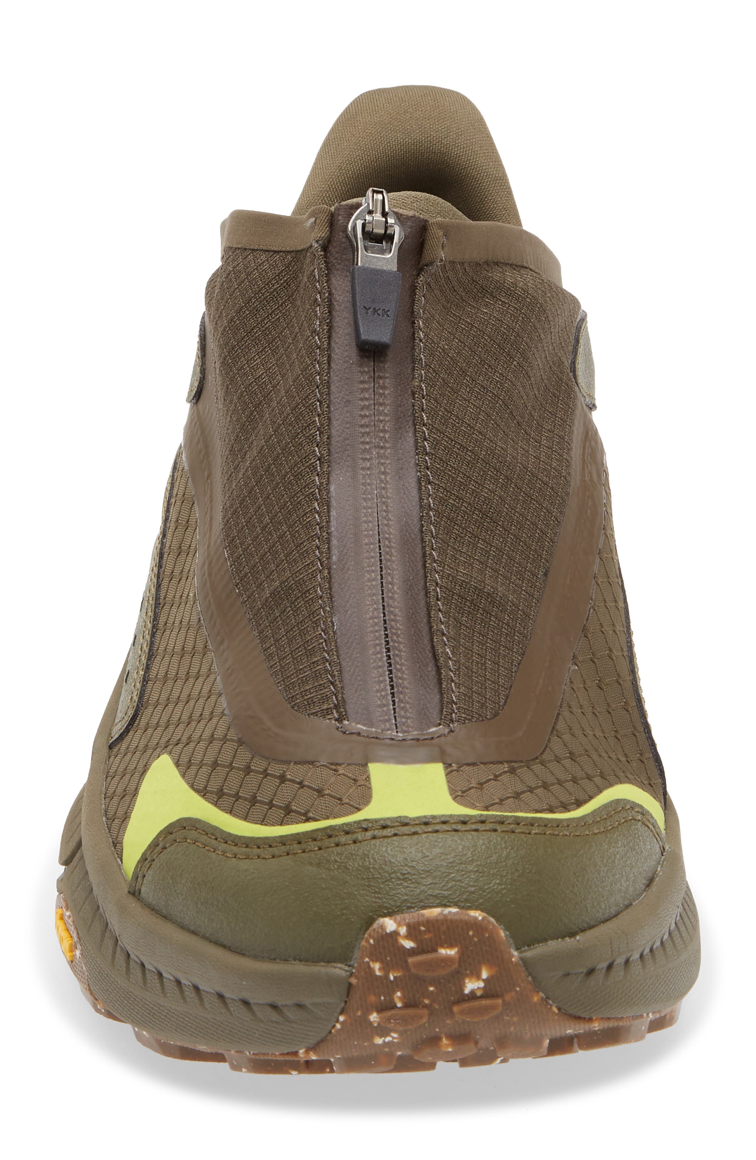 HOKA Gender Inclusive Project Transport Zip Sneaker in Deep Umber /Antique Olive at Nordstrom - 4