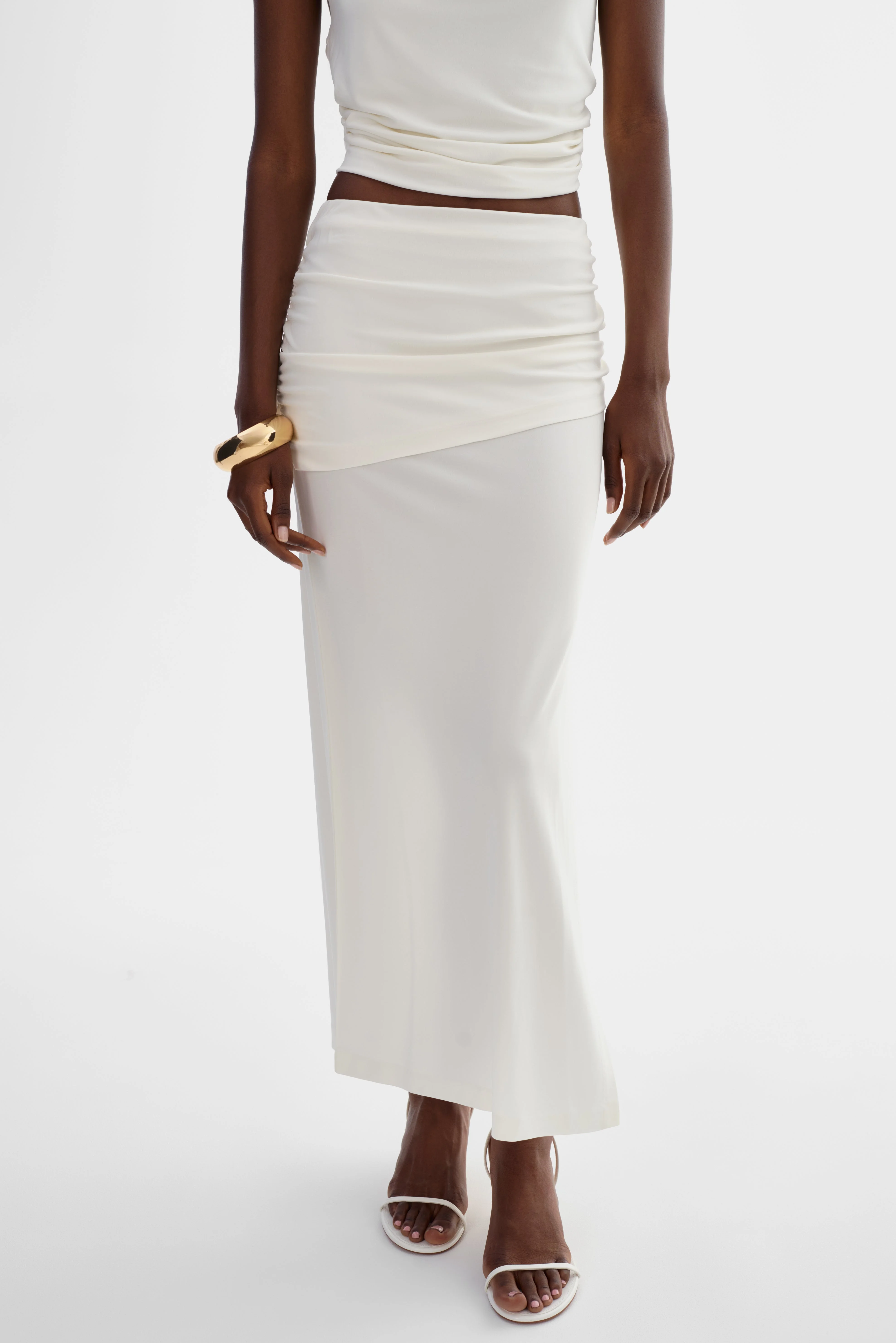 LILOU | Midi Knit Skirt - 1
