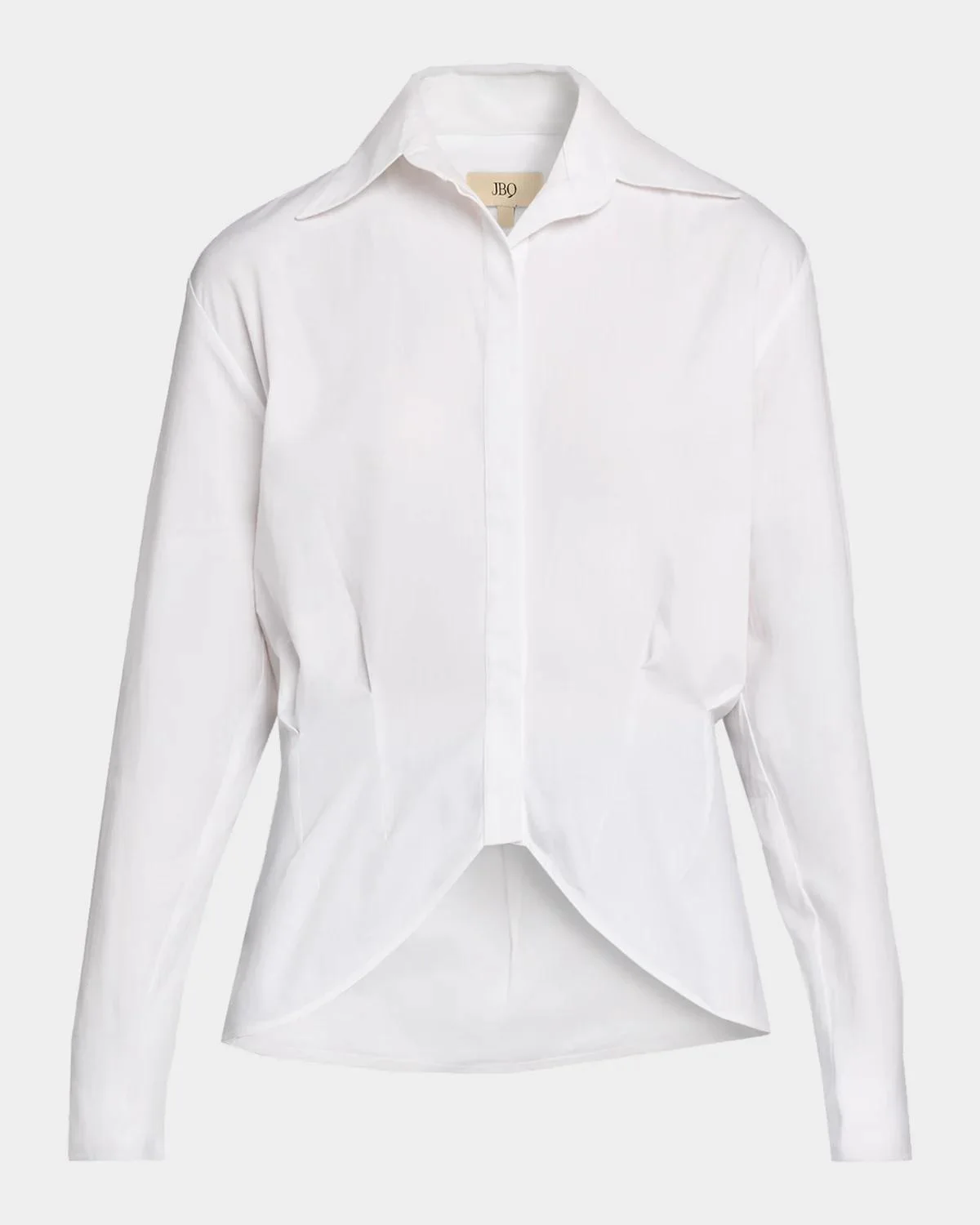 Ander High-Low Cotton Shirt - 1