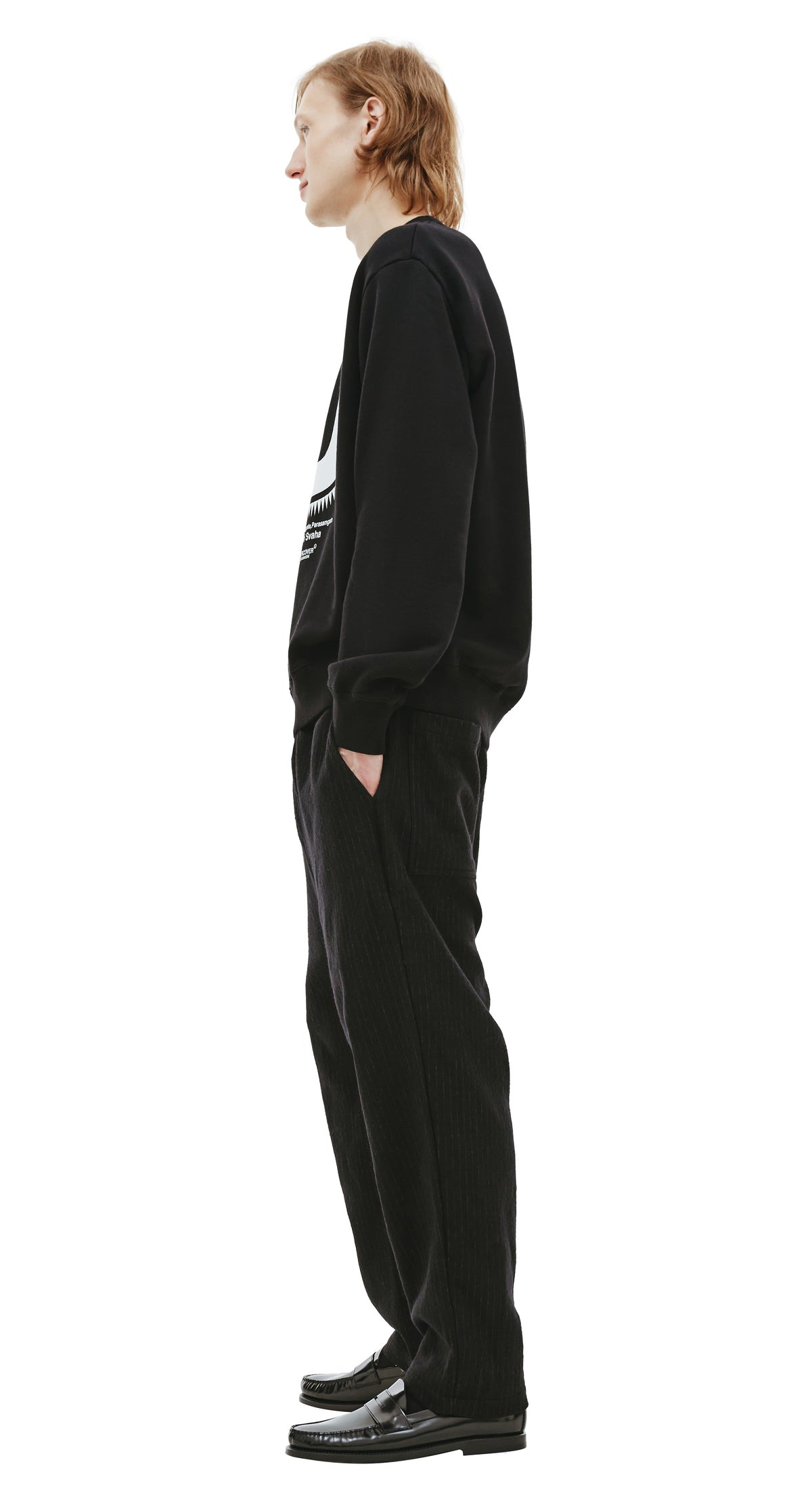 BODHI SVAHA SWEATSHIRT IN BLACK - 2
