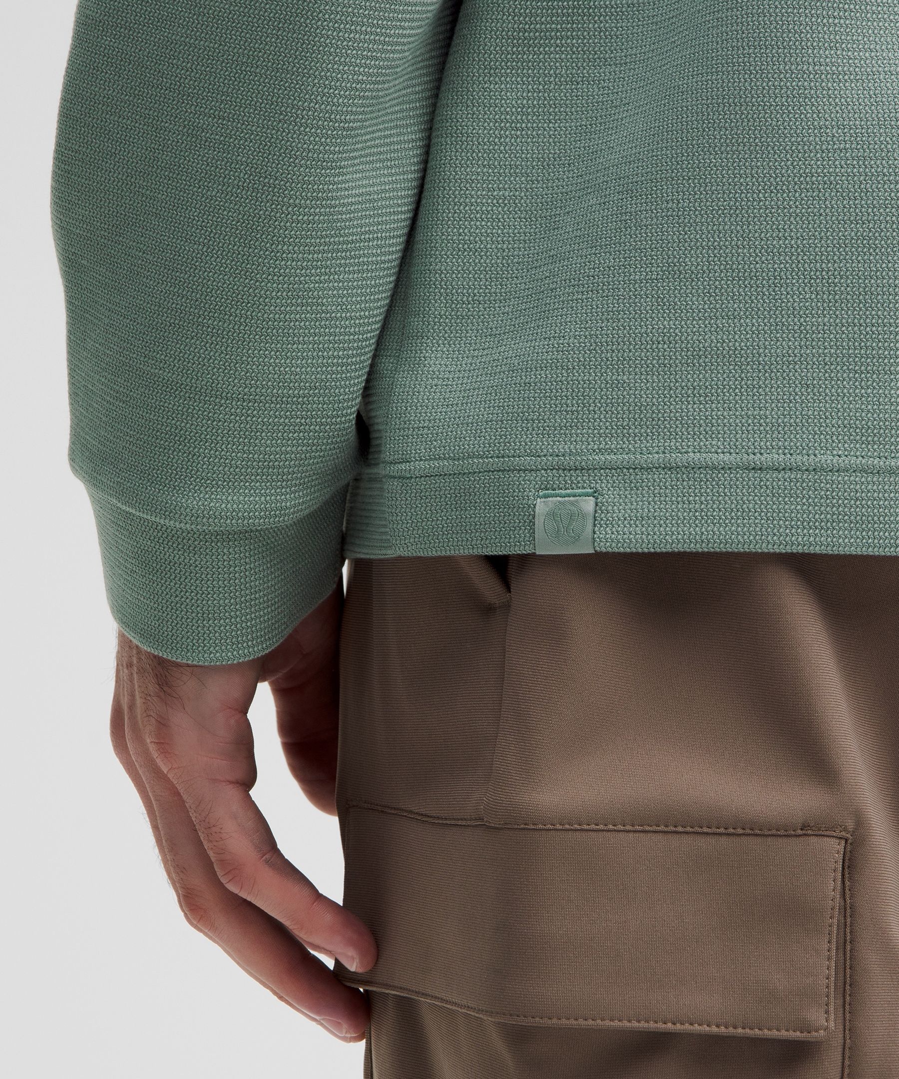Heavyweight Cotton Textured Henley - 5