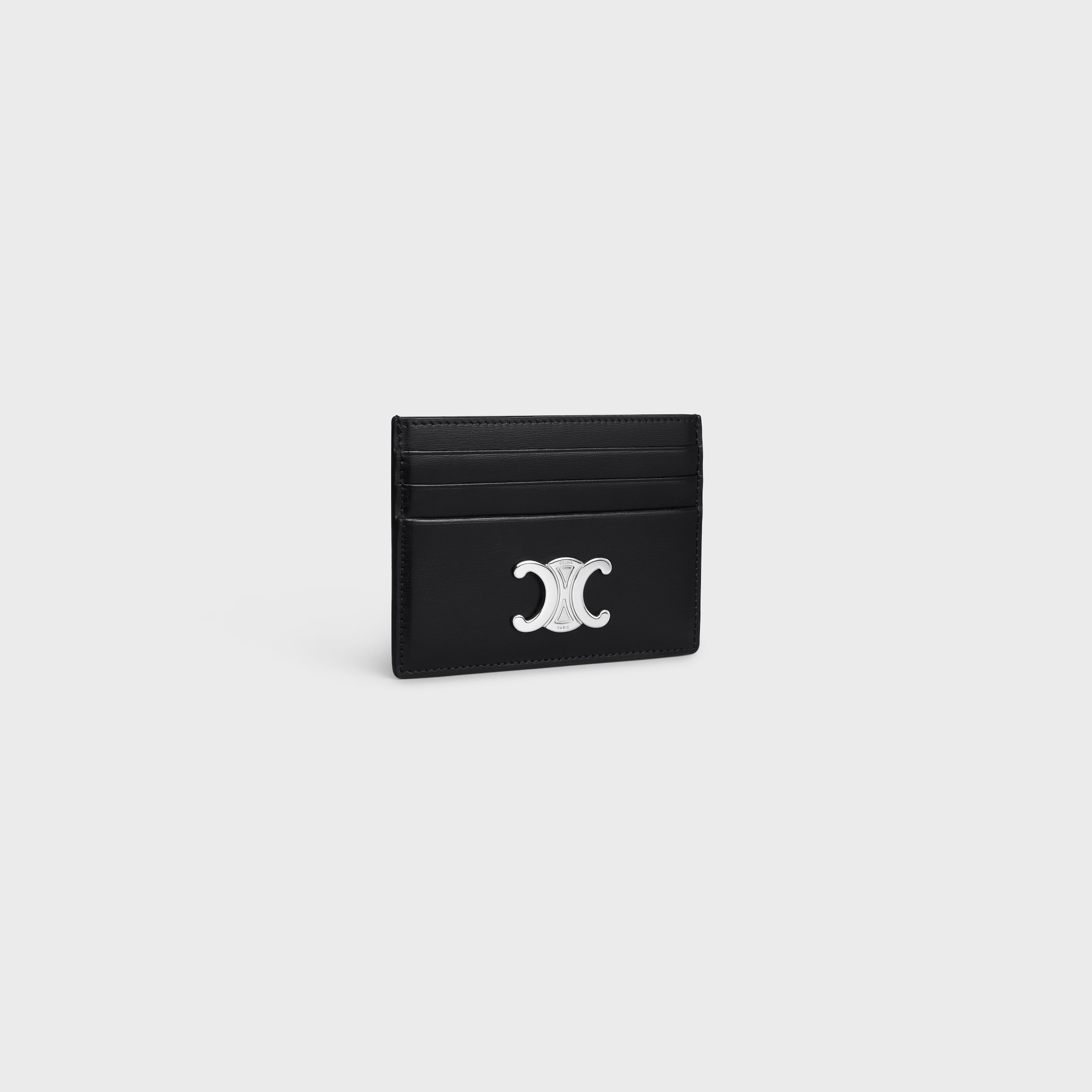 TRIOMPHE CARD HOLDER in Shiny calfskin - 2