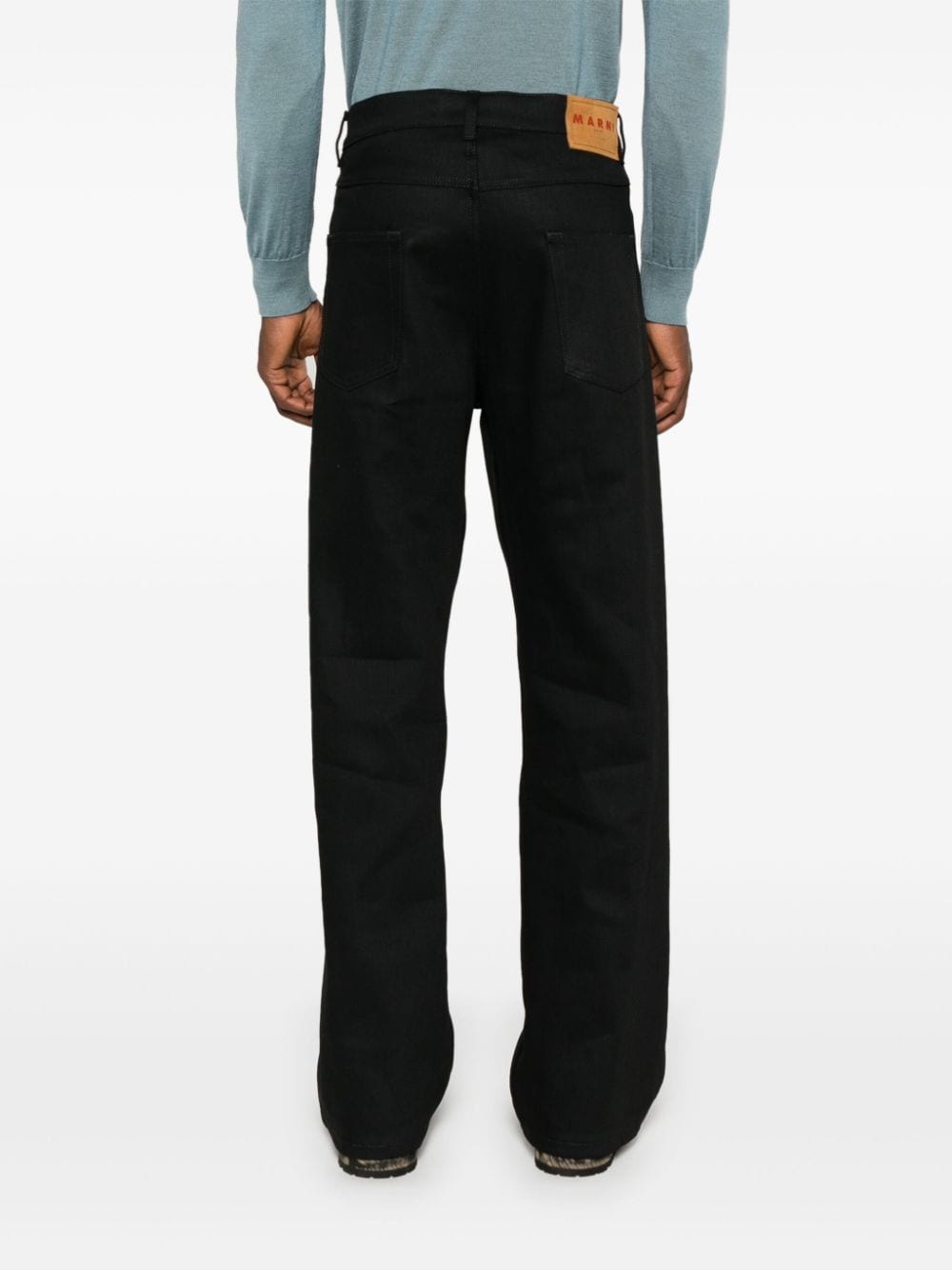 straight-leg trousers - 4