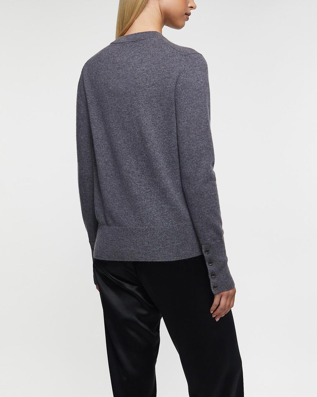 Cardigan Nellia Cashmere Grey - 3